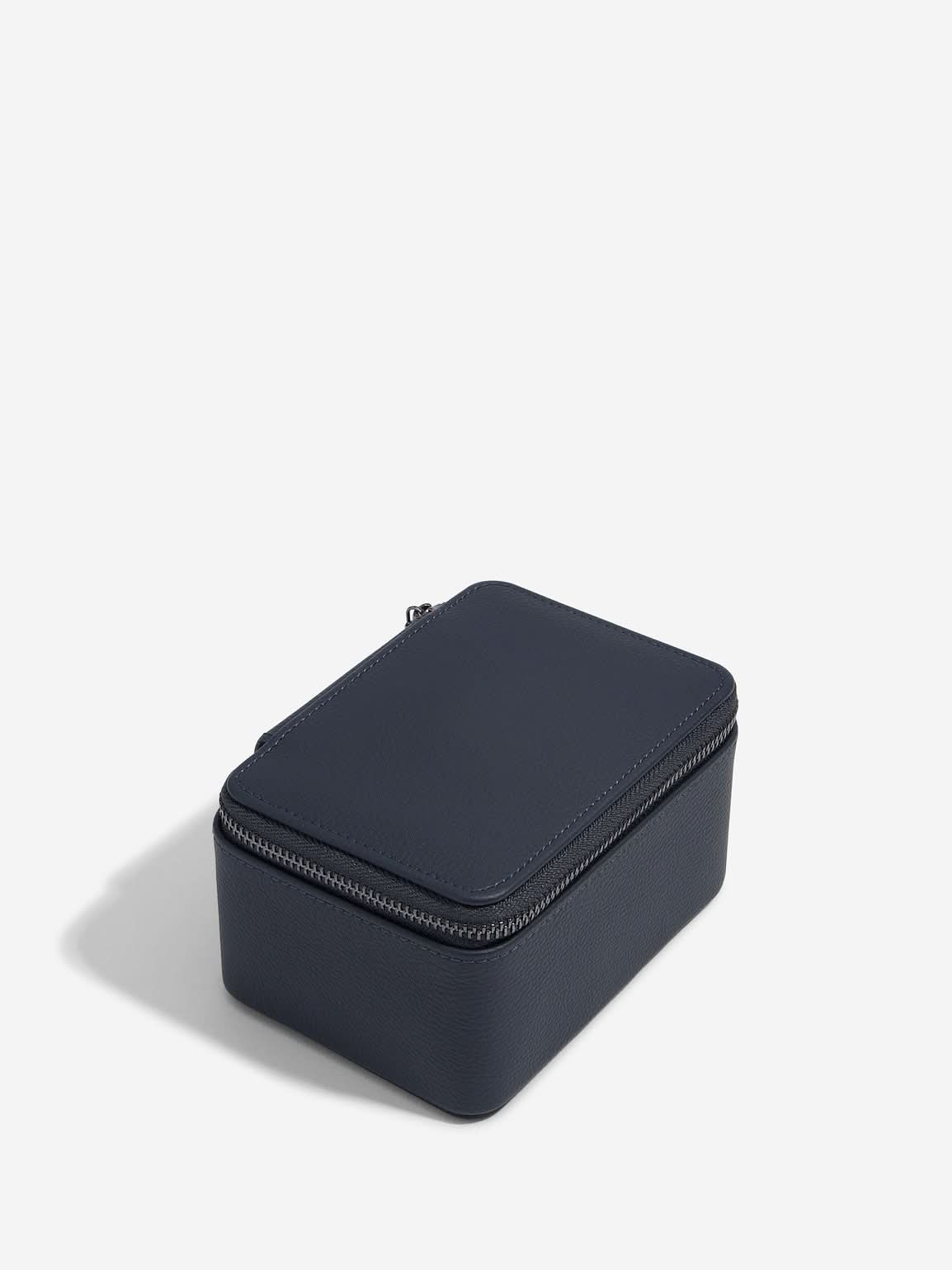 Stackers Horlogebox met dubbele rits Marineblauw - Mystackers