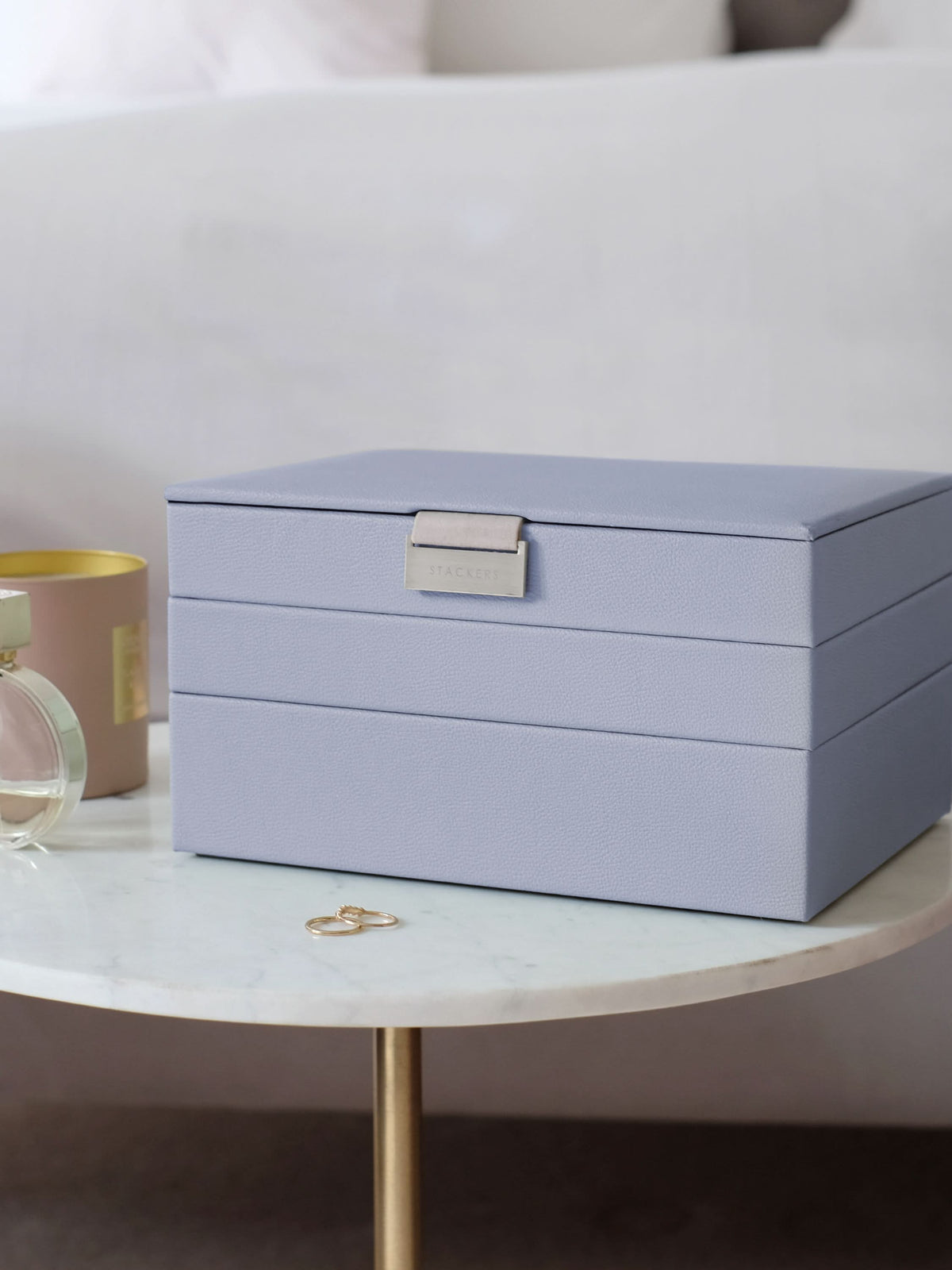 Stackers Klassieke Juwelendoos Set van 3 Lavendel - Mystackers
