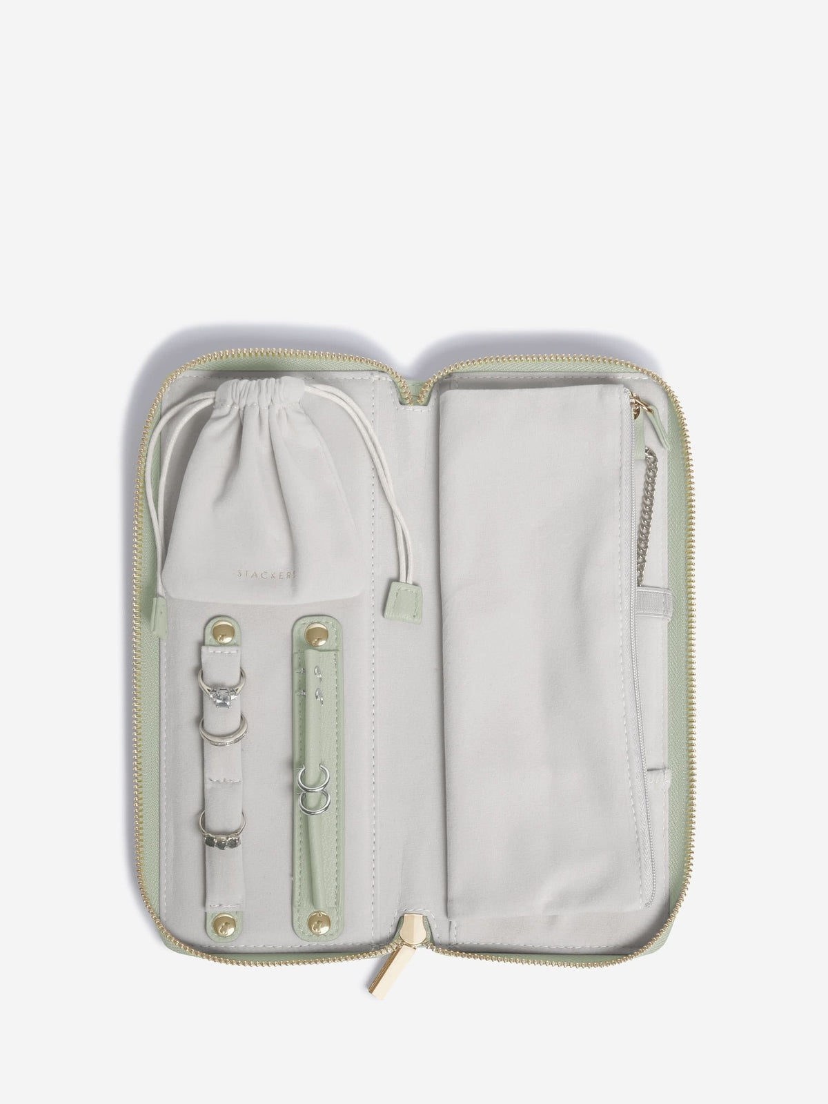 Stackers Jewellery Roll Saliegroen - Mystackers
