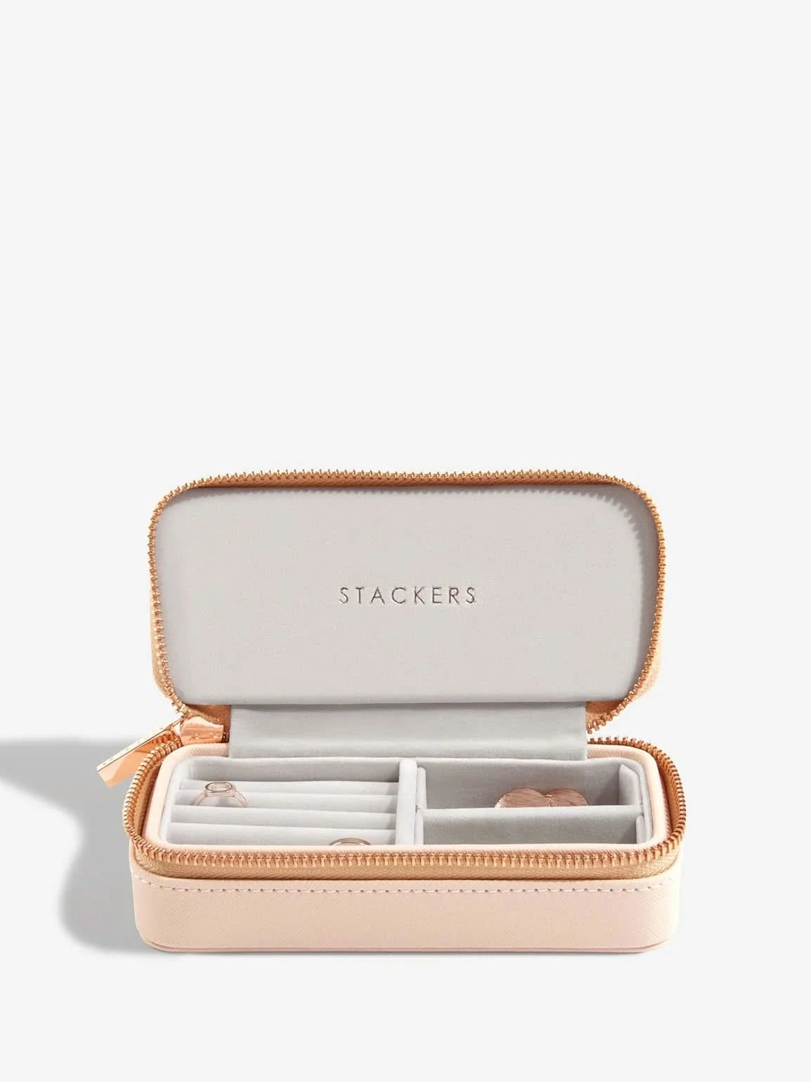 Stackers Medium Travel box Roze - Mystackers