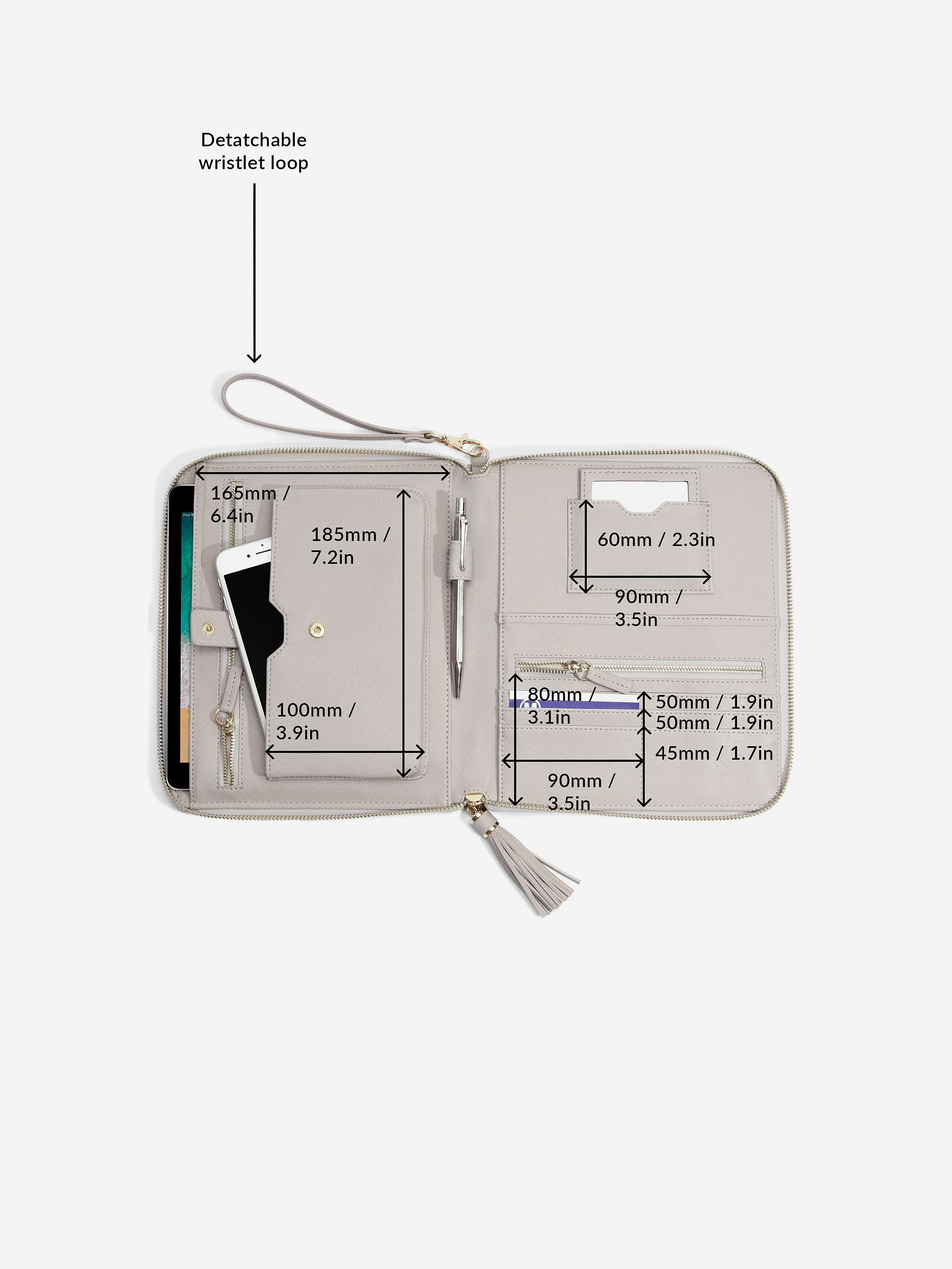 Stackers Tech Organizer Taupe - Mystackers