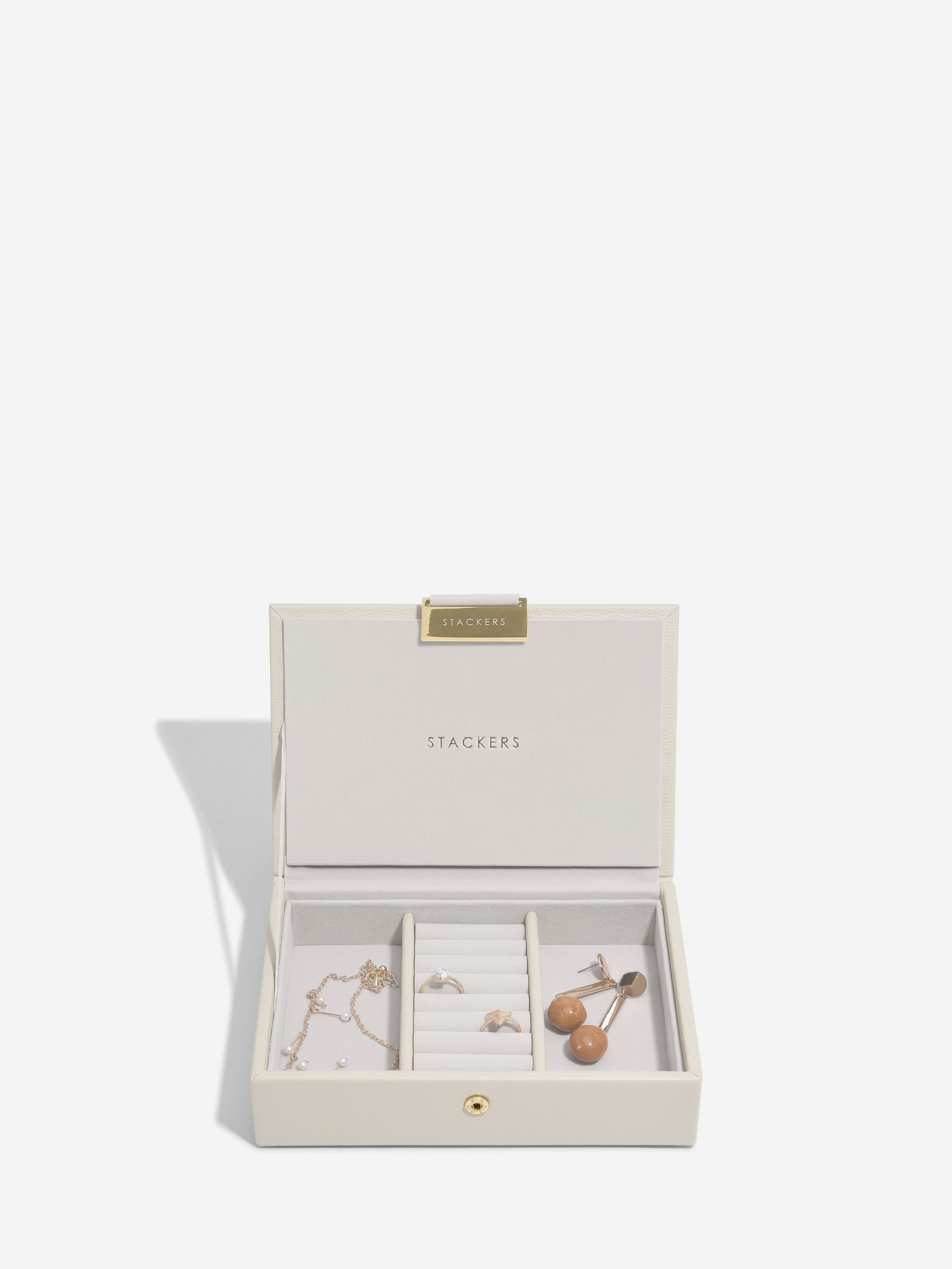 Stackers Mini Juwelendoos Set van 2 Havermout - Mystackers