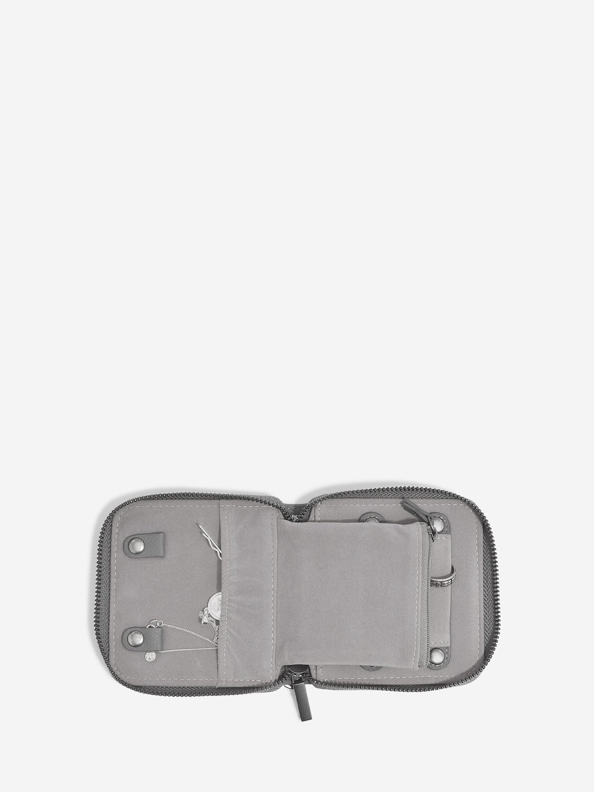 Stackers Compact Jewellery Roll Donkergrijs - Mystackers