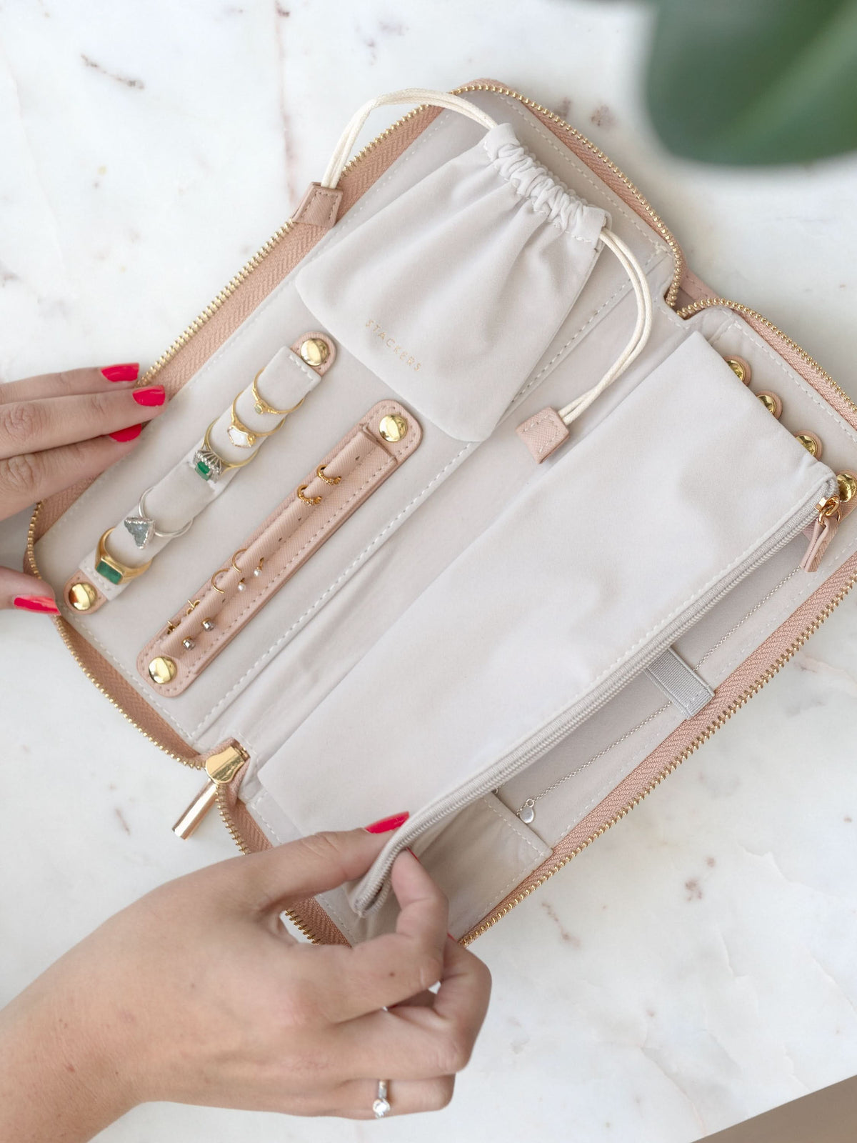 Stackers Jewellery Roll Roze - Mystackers