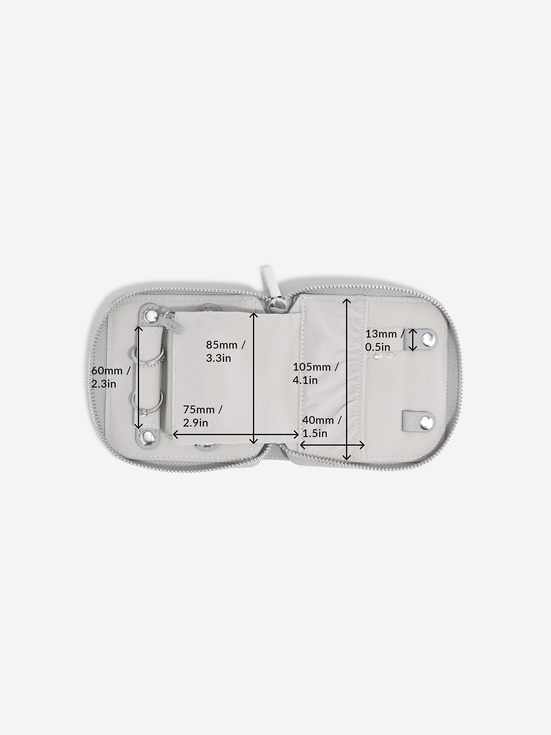Stackers Compact Jewellery Roll Grijs - Mystackers