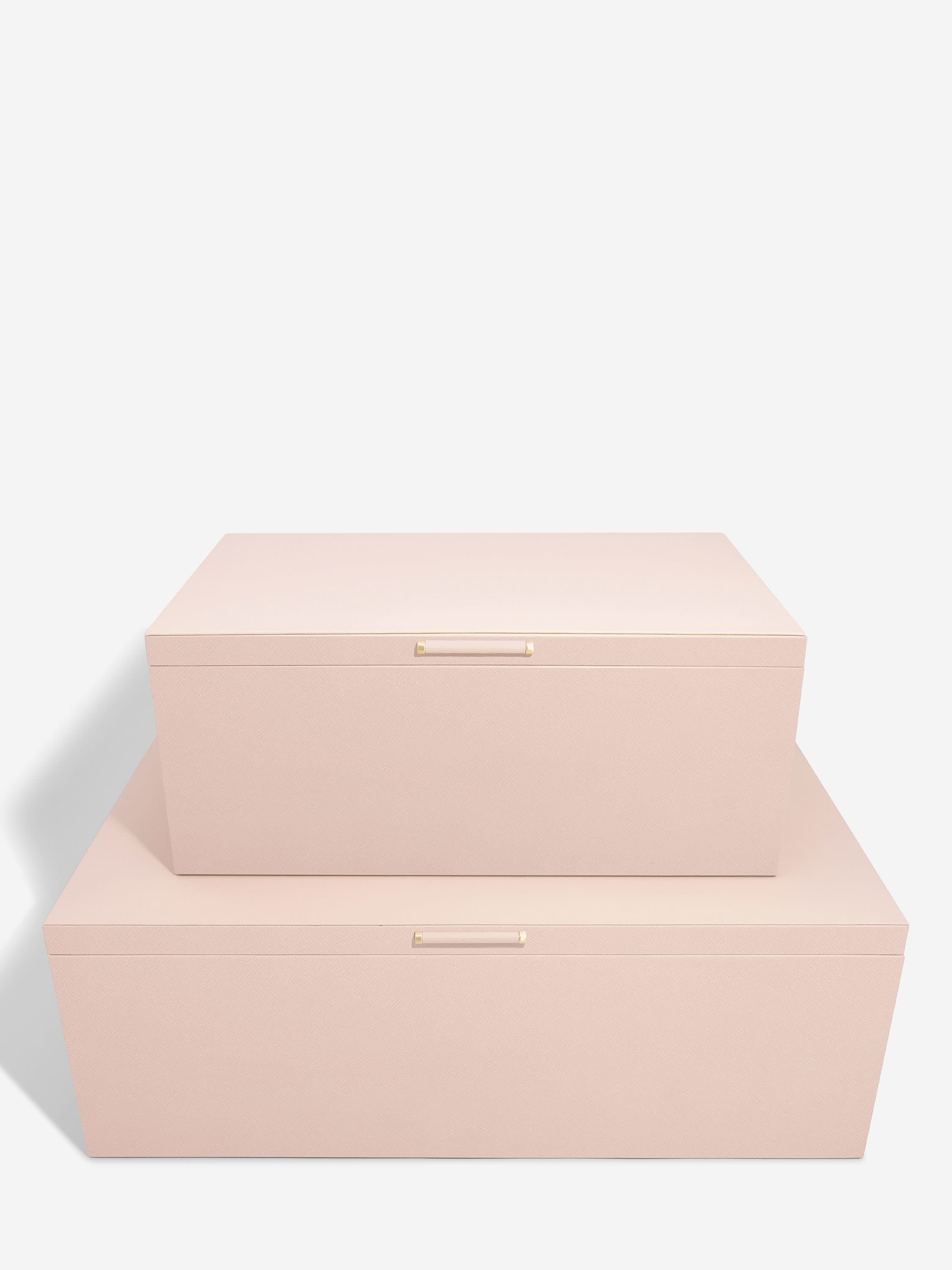 Stackers Opbergdozenset van twee Roze - Mystackers