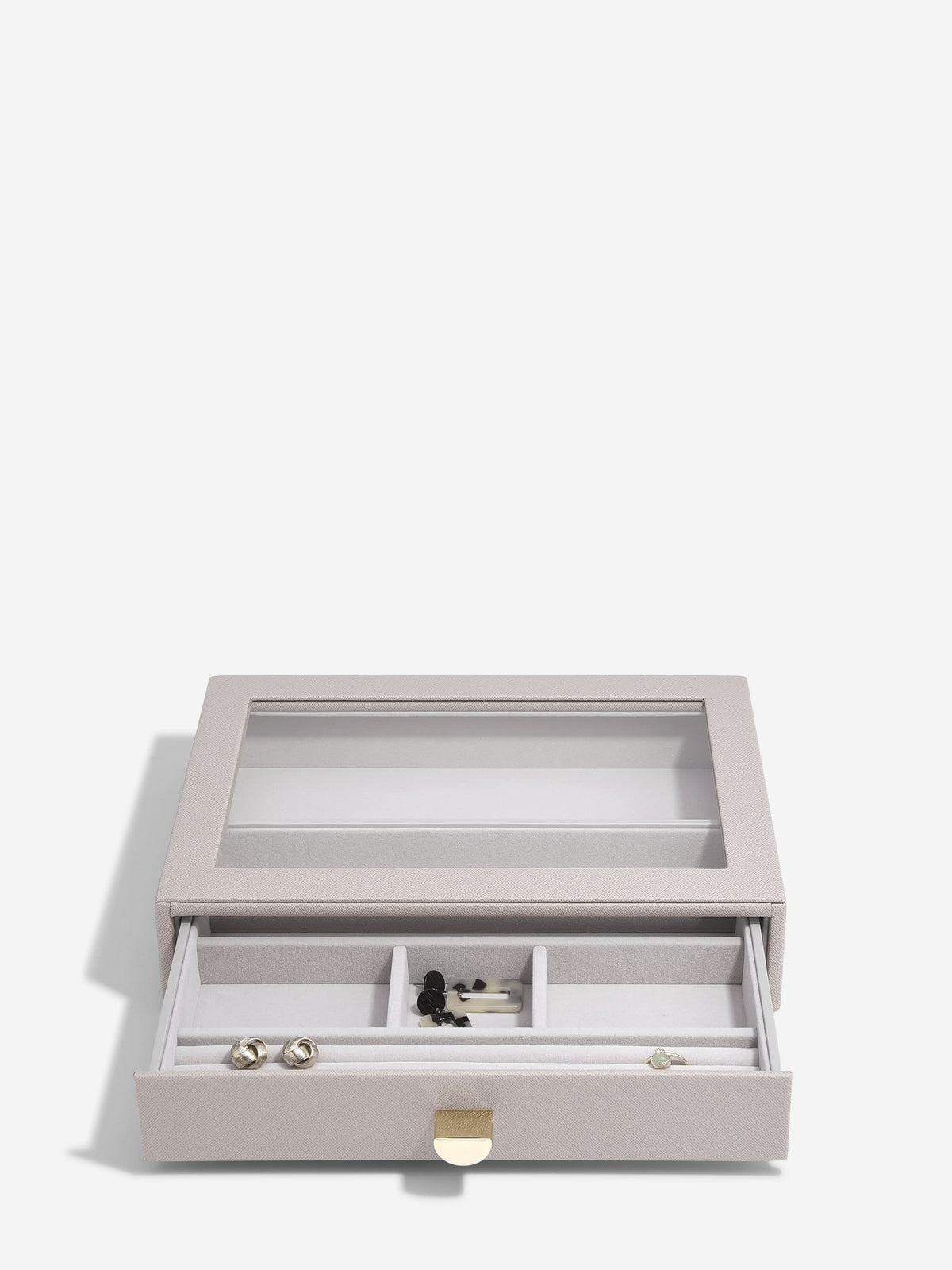 Stackers Klassieke Display Juwelendoos Set van 3 Taupe - Mystackers