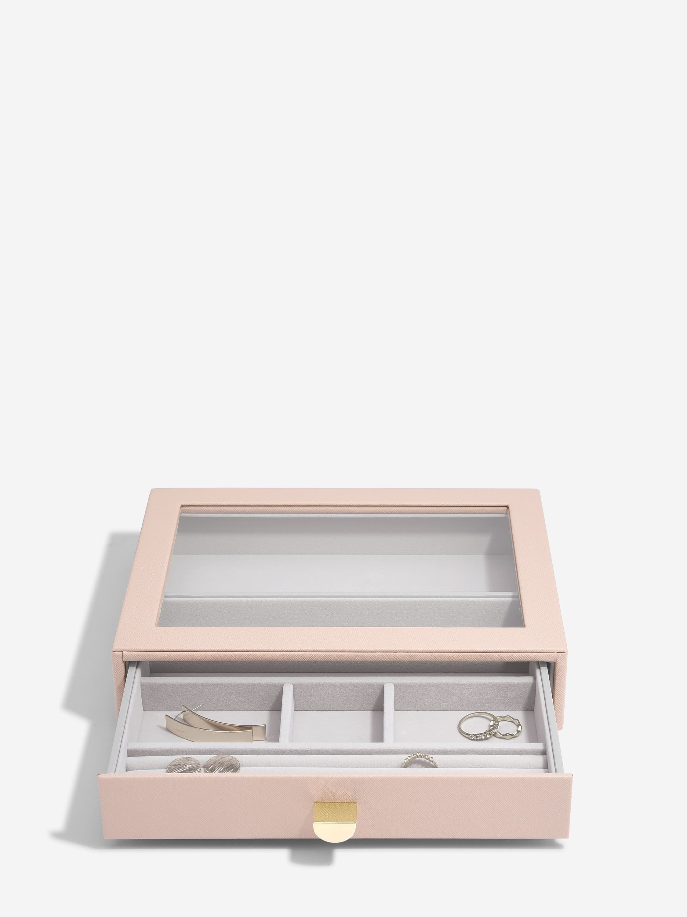 Stackers Klassieke Display Juwelendoos Set van 3 Roze - Mystackers