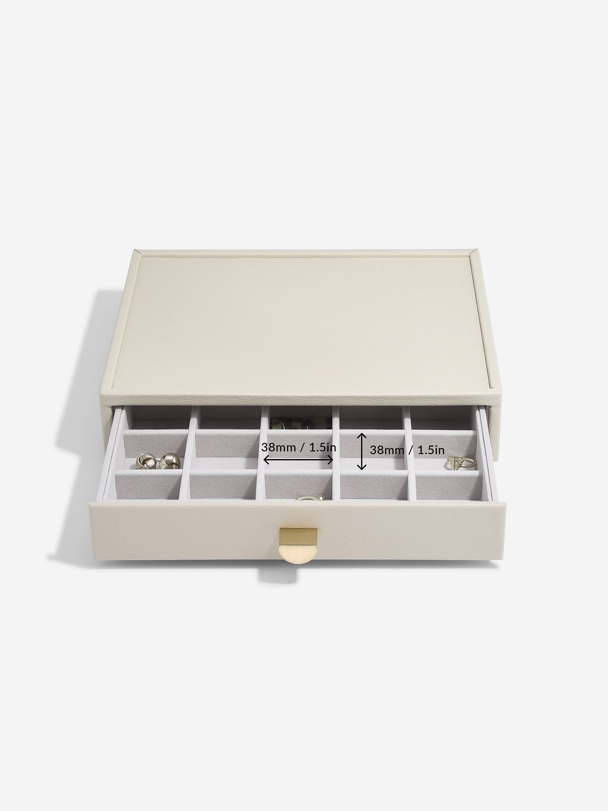 Stackers Klassieke Display Juwelendoos Set van 3 Havermout - Mystackers