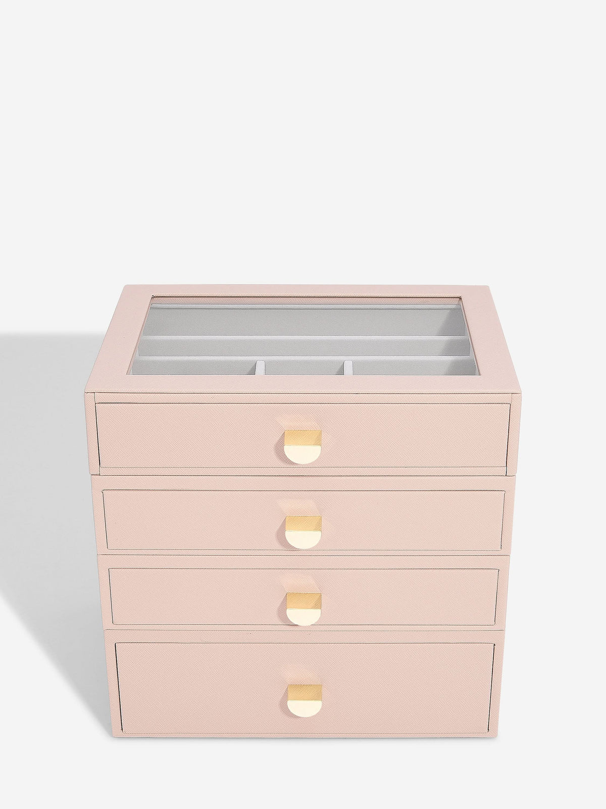 Stackers Klassieke Display Juwelendoos Set van 4 Roze - Mystackers