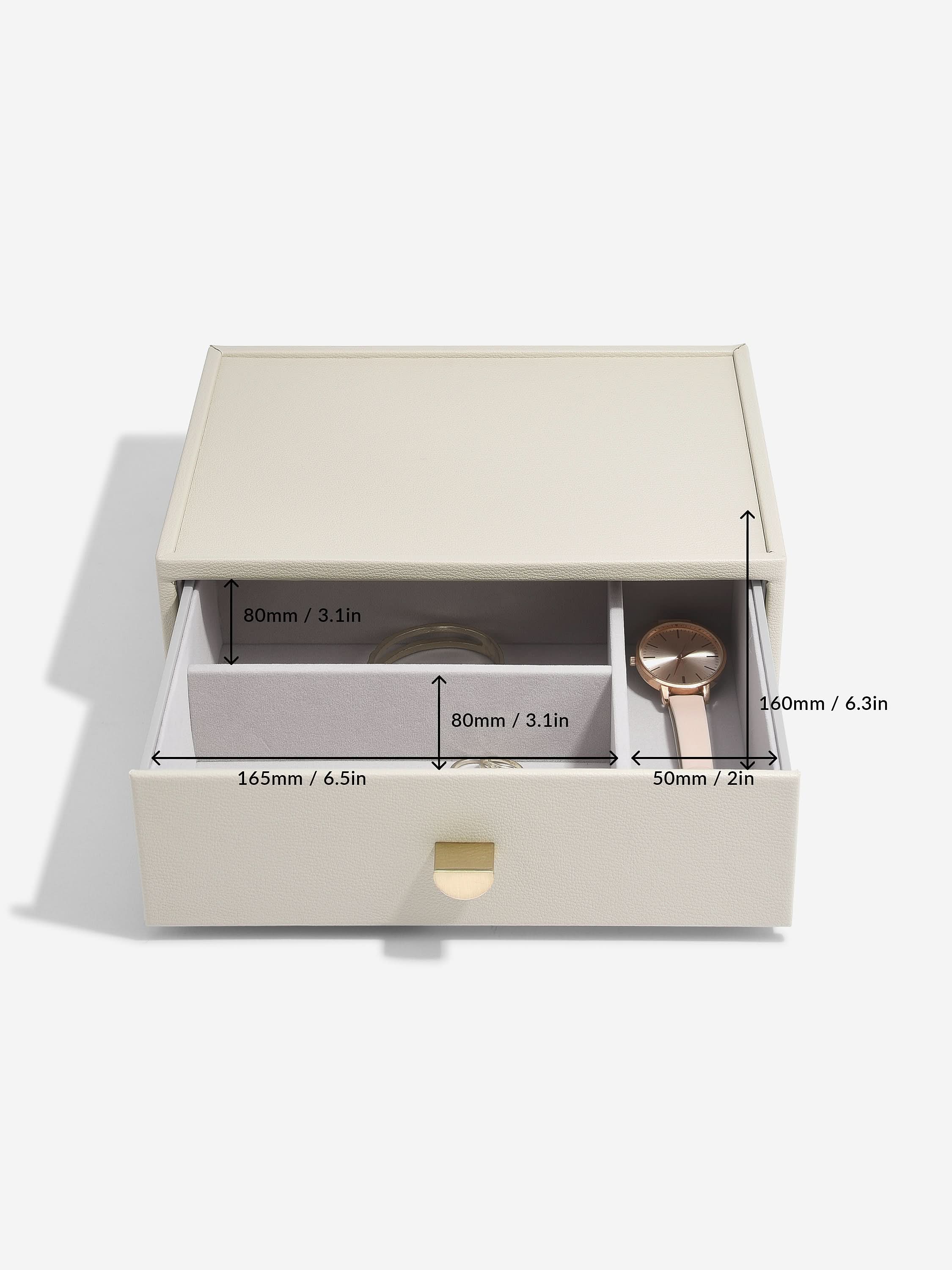 Stackers Klassieke Display Juwelendoos Set van 4 Havermout - Mystackers