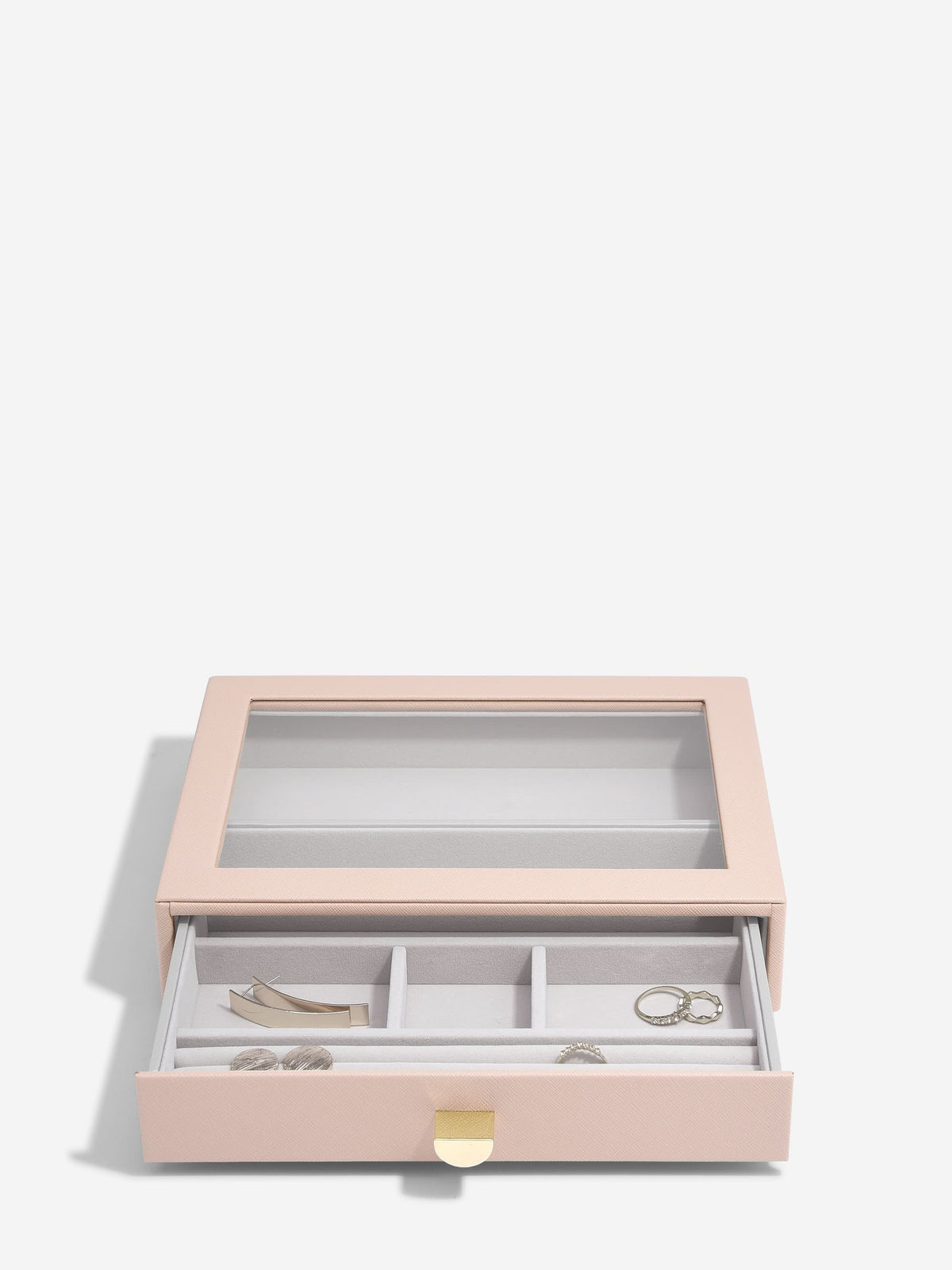 Stackers Klassieke Display Juwelendoos Set van 2 Roze - Mystackers