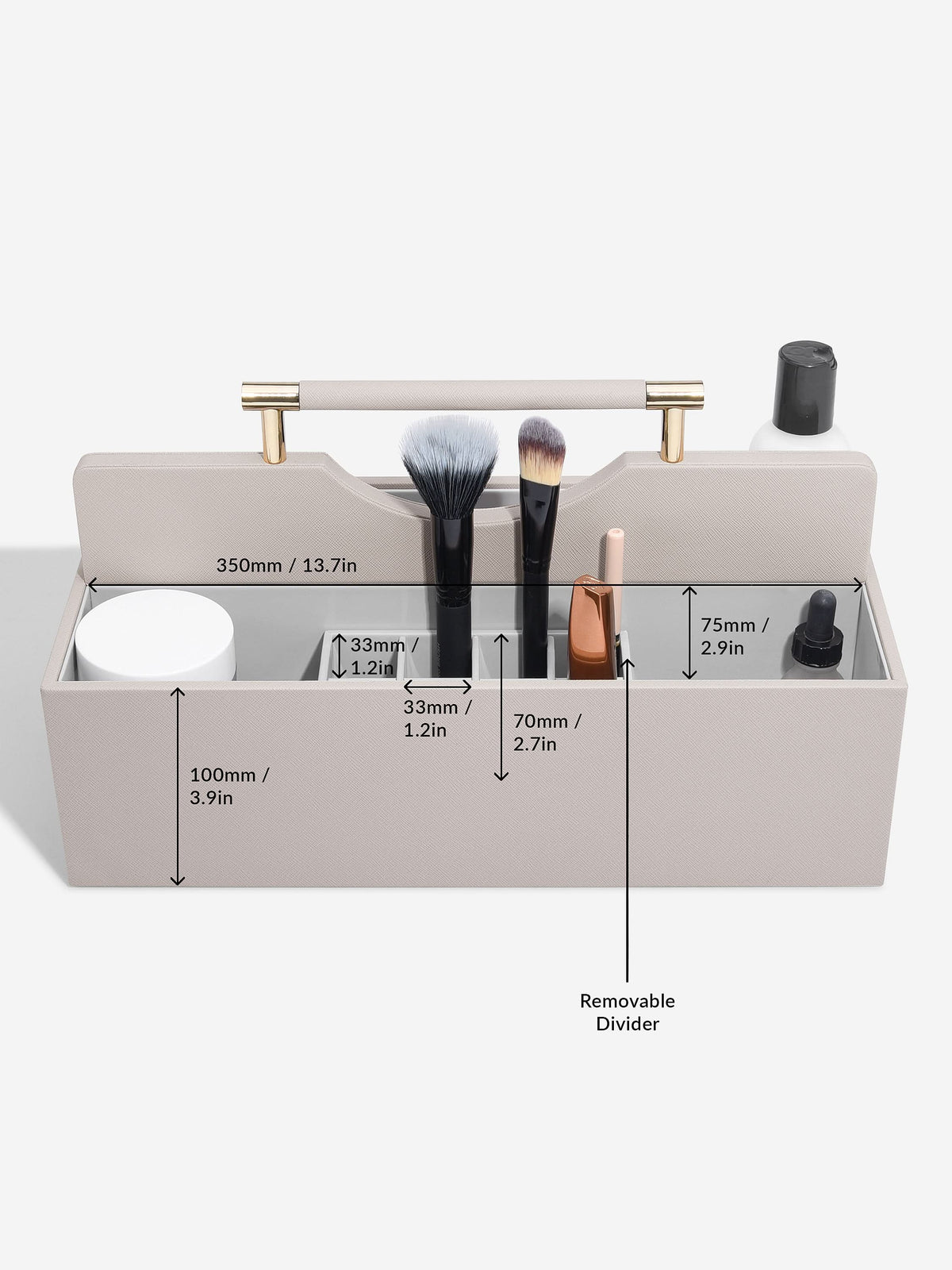 Stackers Cosmetica Organizer Taupe XL - Mystackers