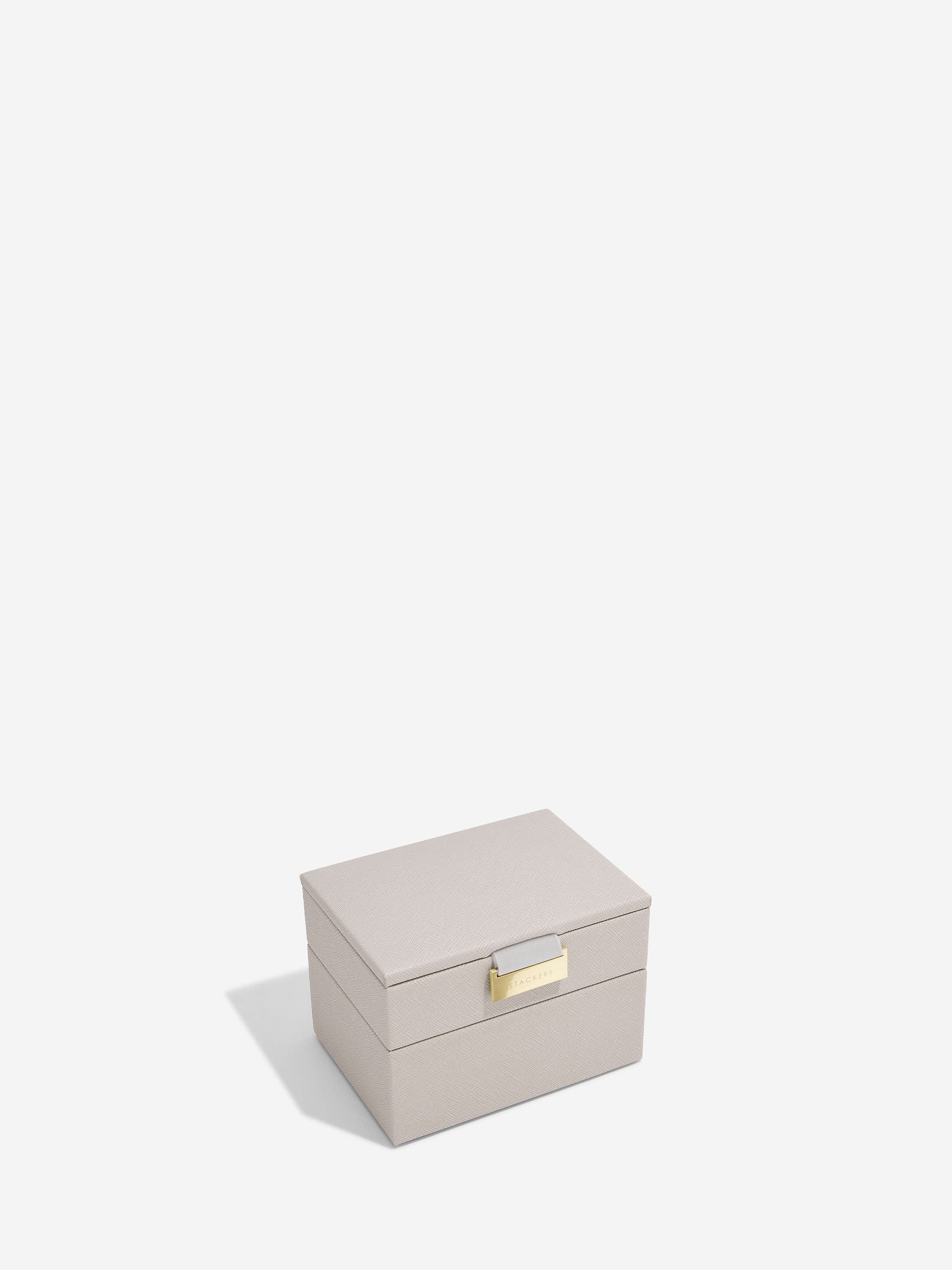 Stackers Micro Juwelendoos Set van 2 Taupe - Mystackers