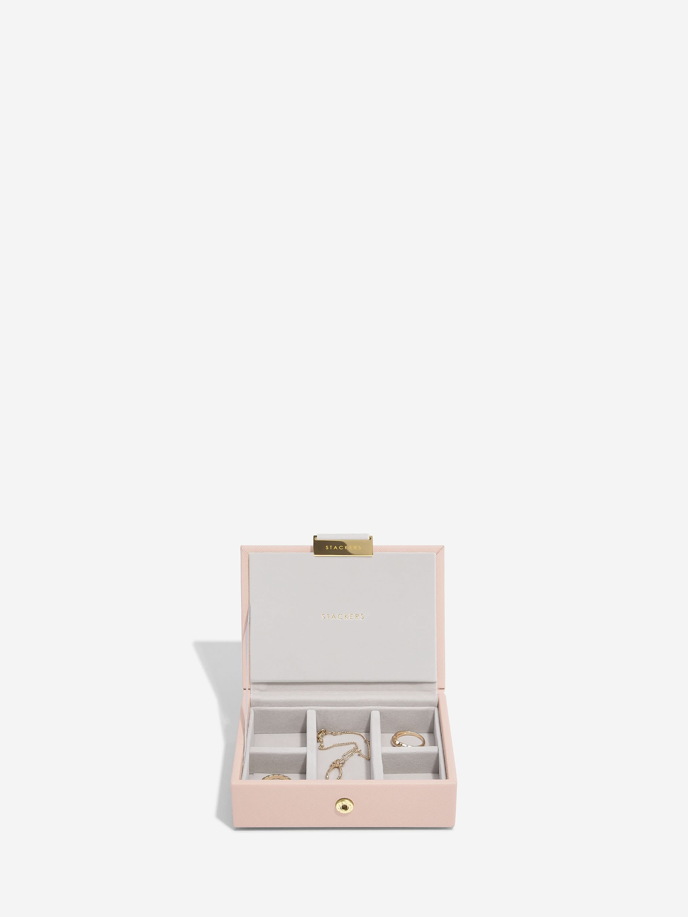 Stackers Micro Juwelendoos Set van 2 Roze - Mystackers
