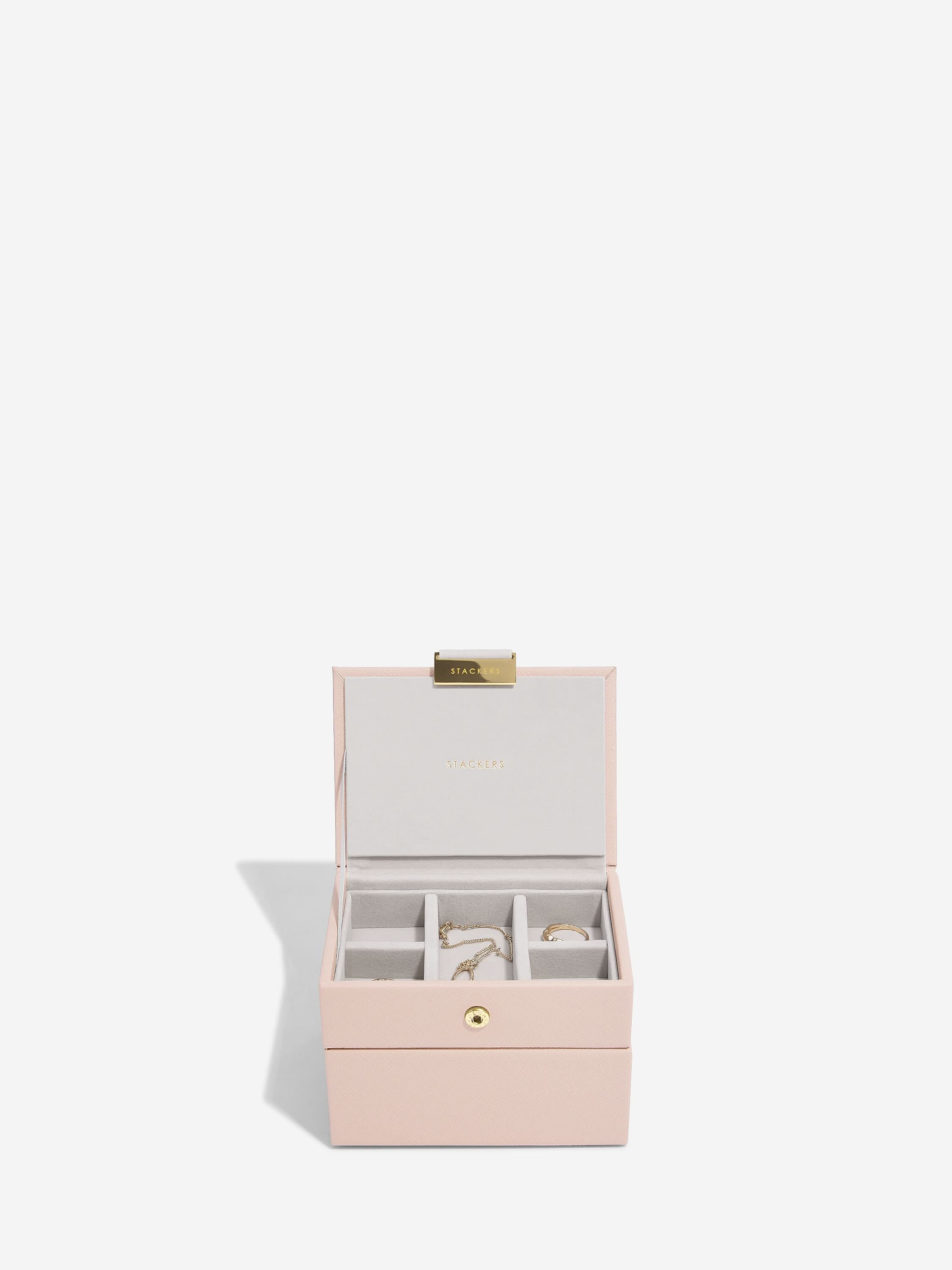 Stackers Micro Juwelendoos Set van 2 Roze - Mystackers