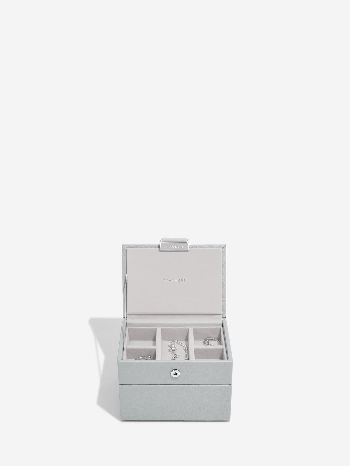 Stackers Micro Juwelendoos Set van 2 Grijs - Mystackers