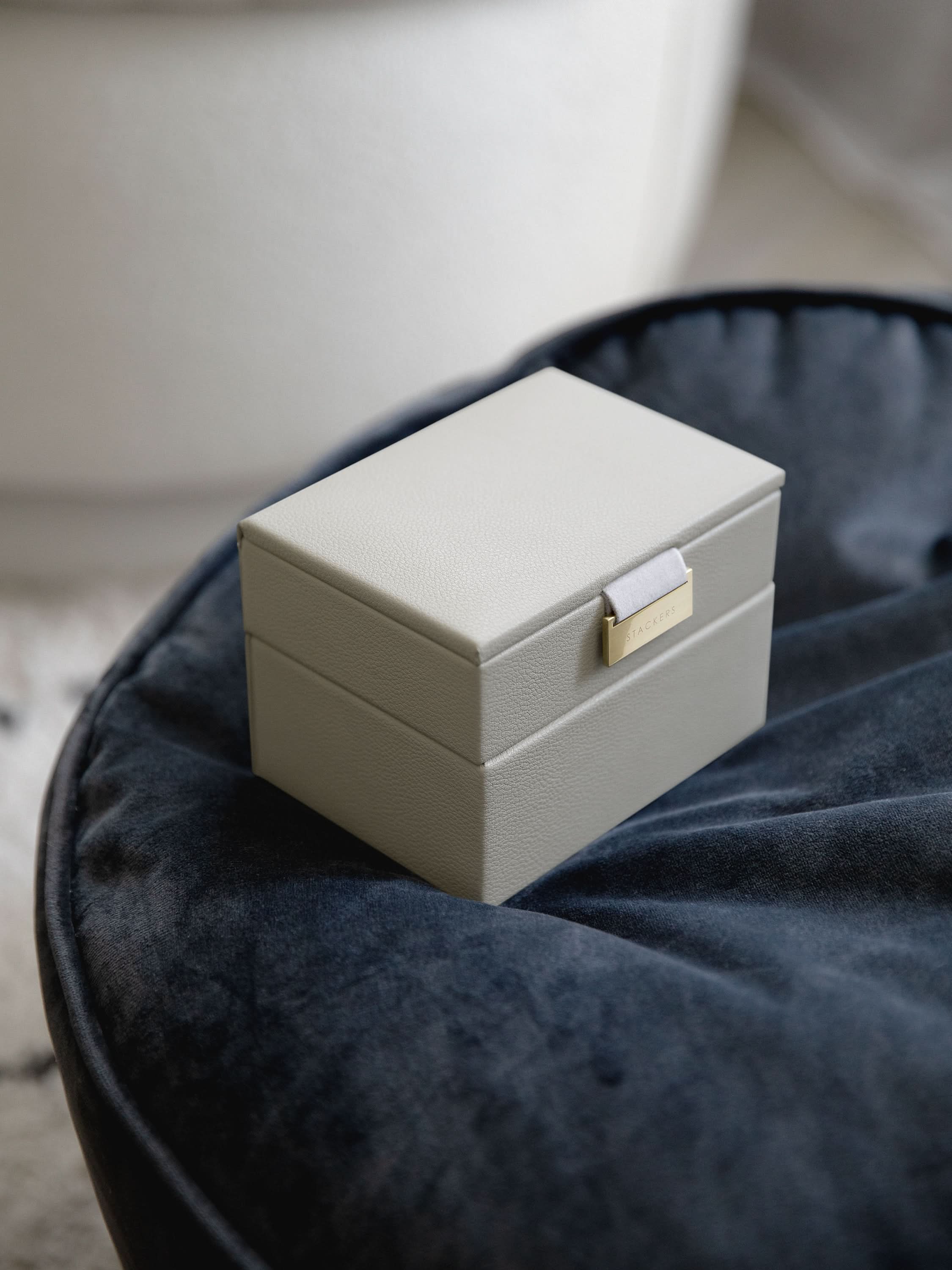 Stackers Micro Juwelendoos Set van 2 Havermout - Mystackers