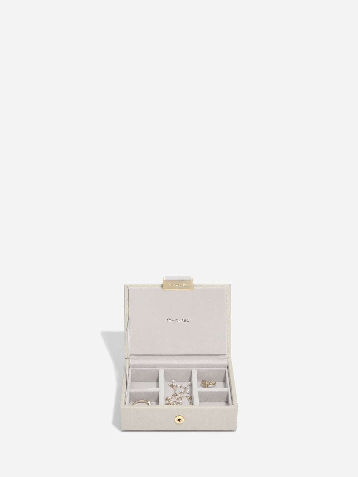 Stackers Micro Juwelendoos Set van 2 Havermout - Mystackers