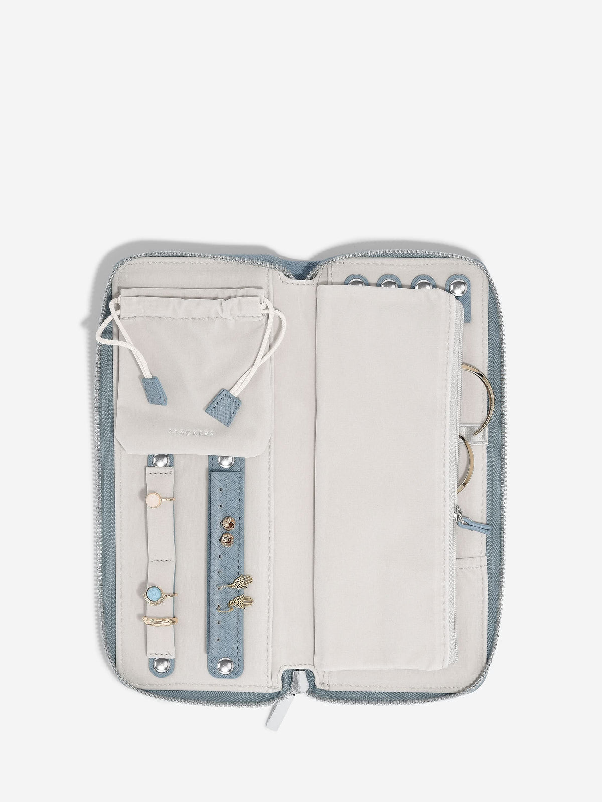 Stackers Jewellery Roll Blauw - Mystackers
