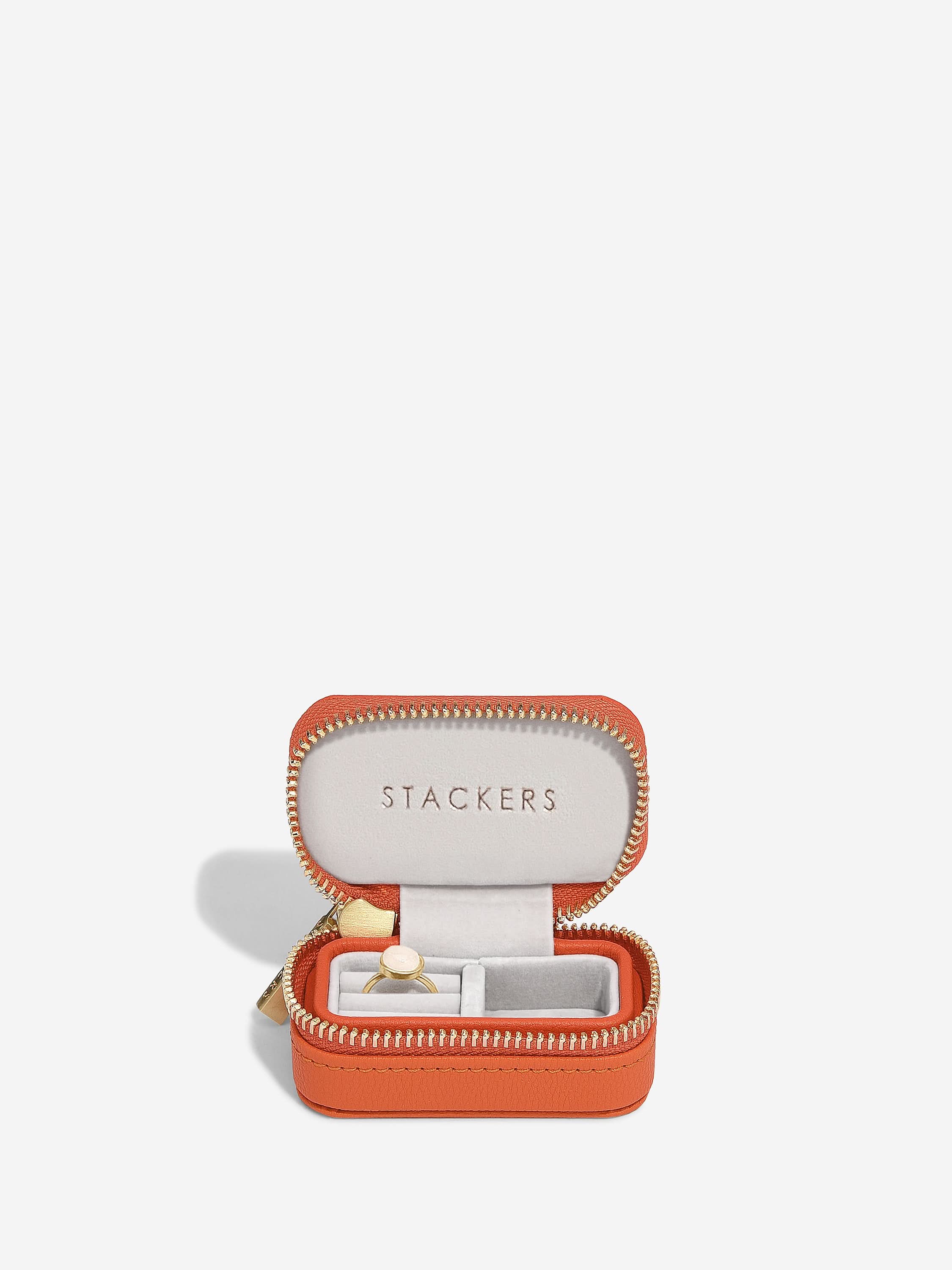 Stackers Petite Juwelendoosje Oranje - Mystackers