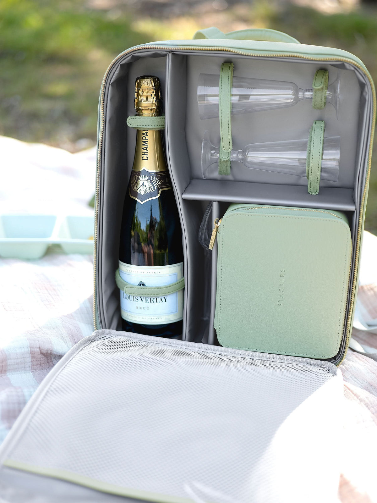 Stackers Picknicktas Saliegroen - Mystackers