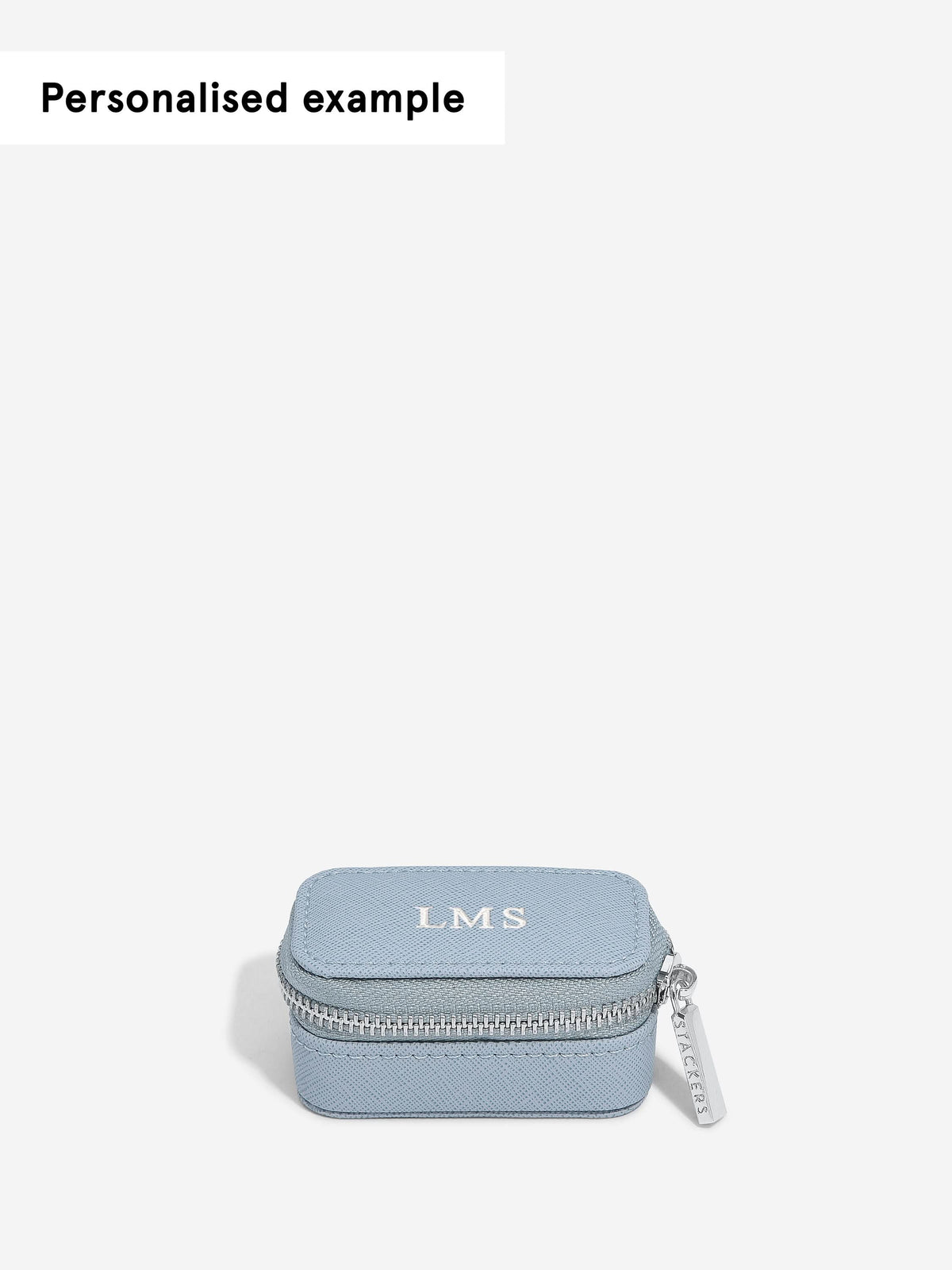Stackers Petite Ringdoosje Blauw - Mystackers