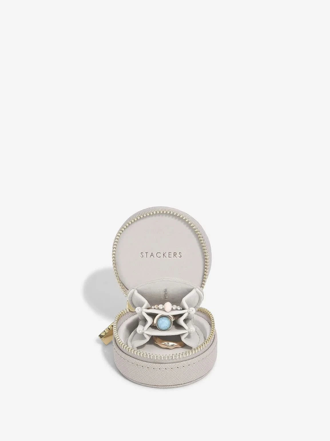 Stackers Oyster Reissieradendoosje Taupe - Mystackers