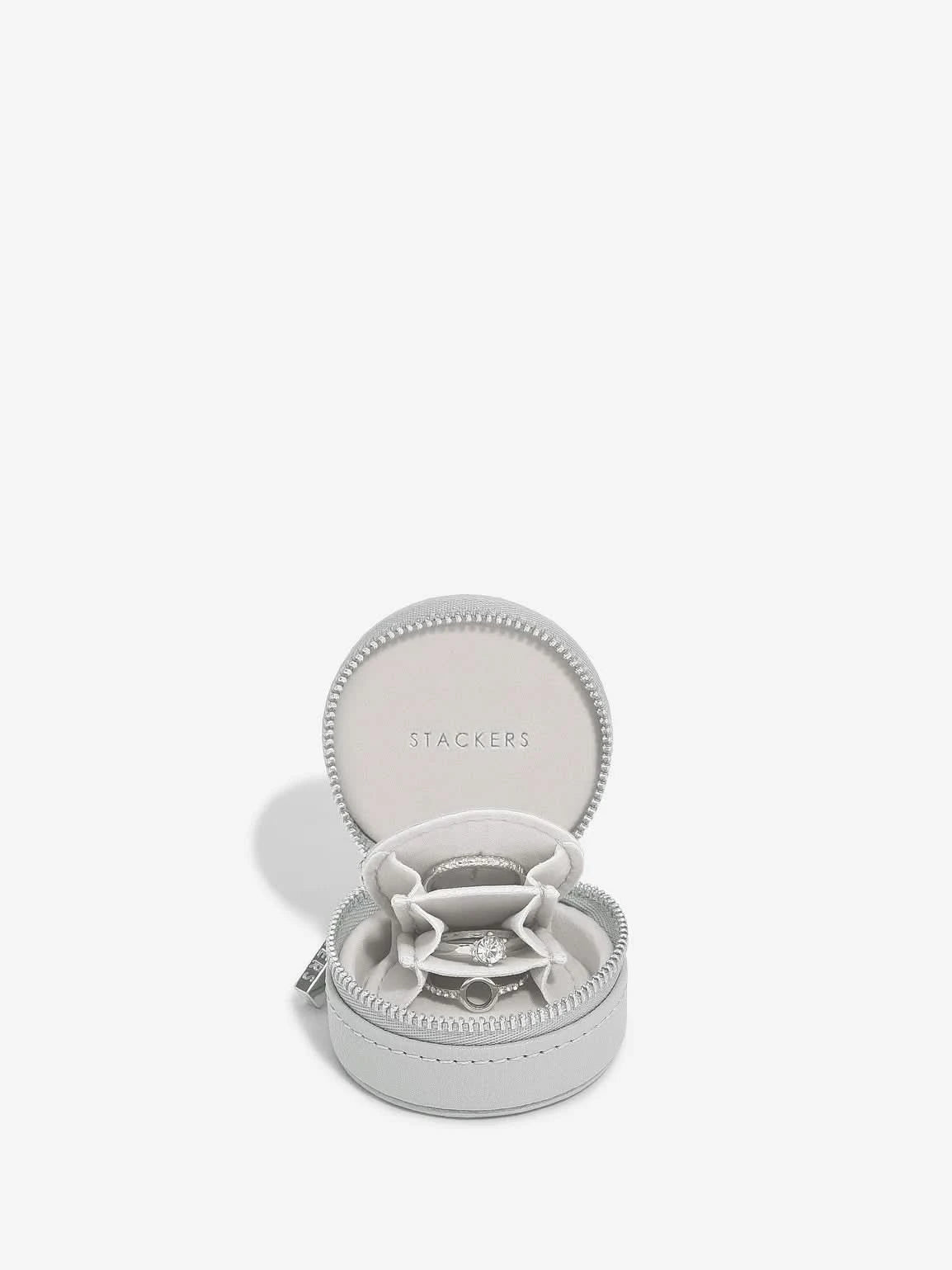 Stackers Oyster Reissieradendoosje Grijs - Mystackers