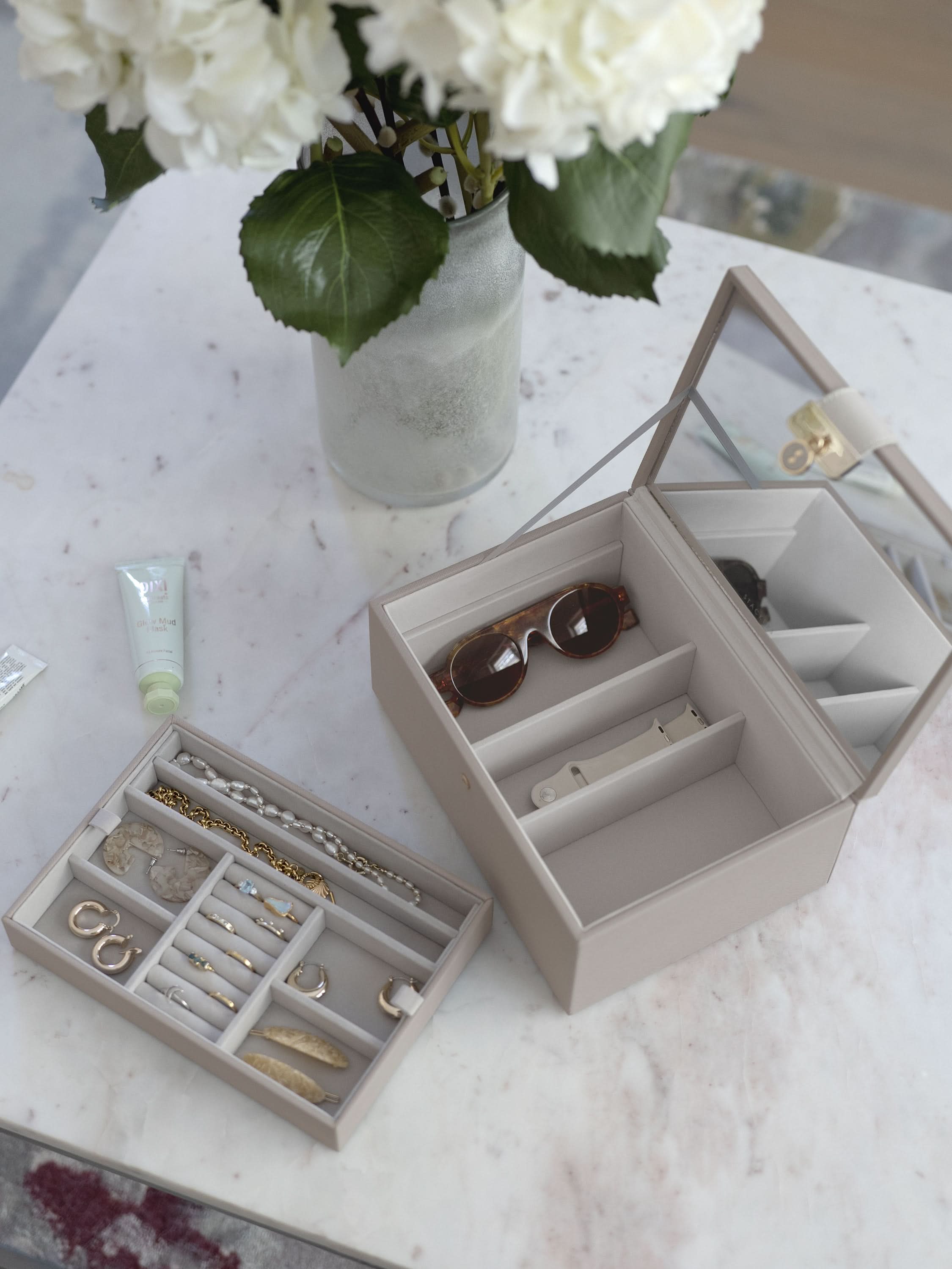 Stackers Luxe Klassieke Juwelendoos Taupe - Mystackers
