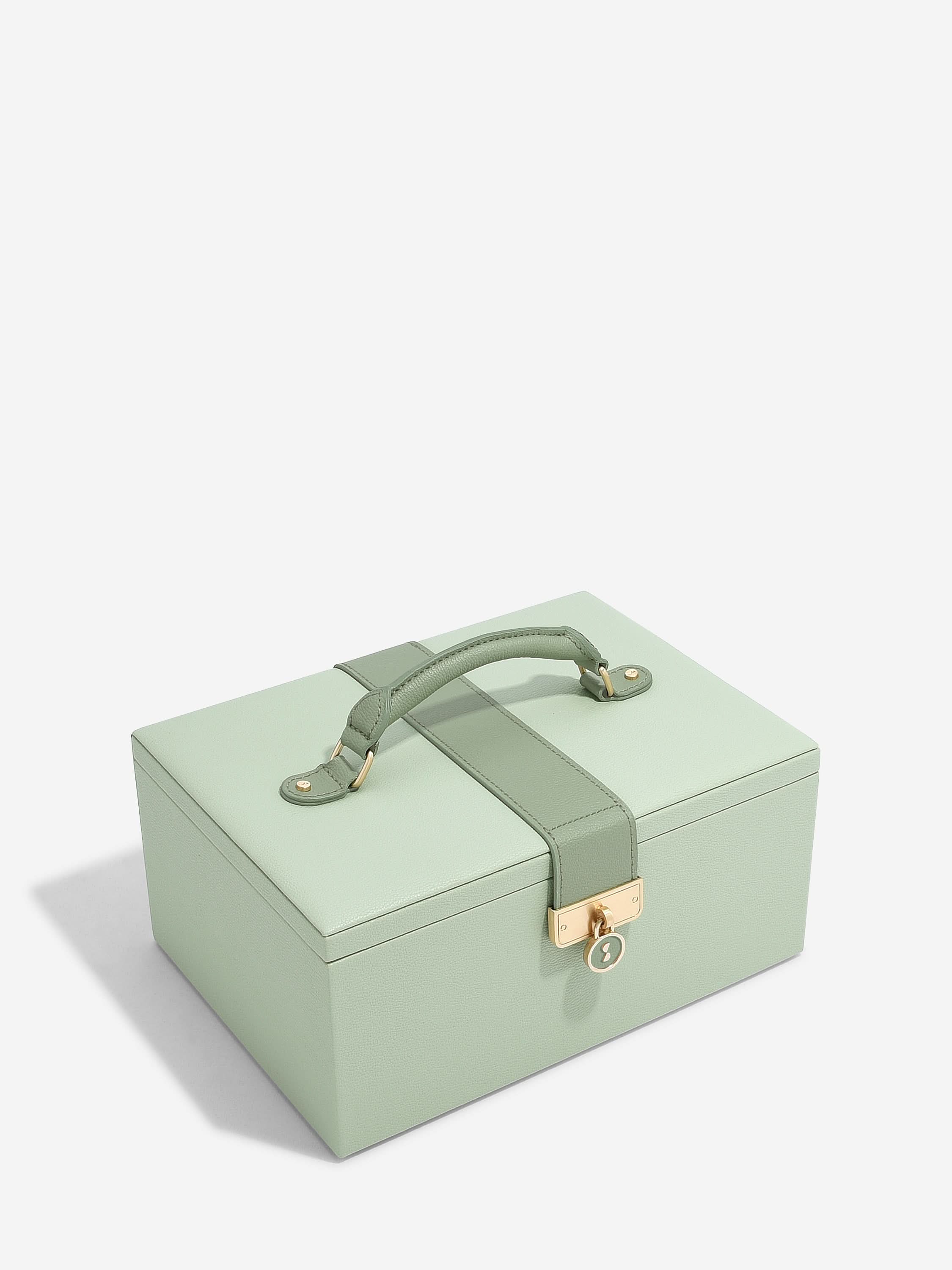 Stackers Luxe Klassieke Juwelendoos Saliegroen - Mystackers