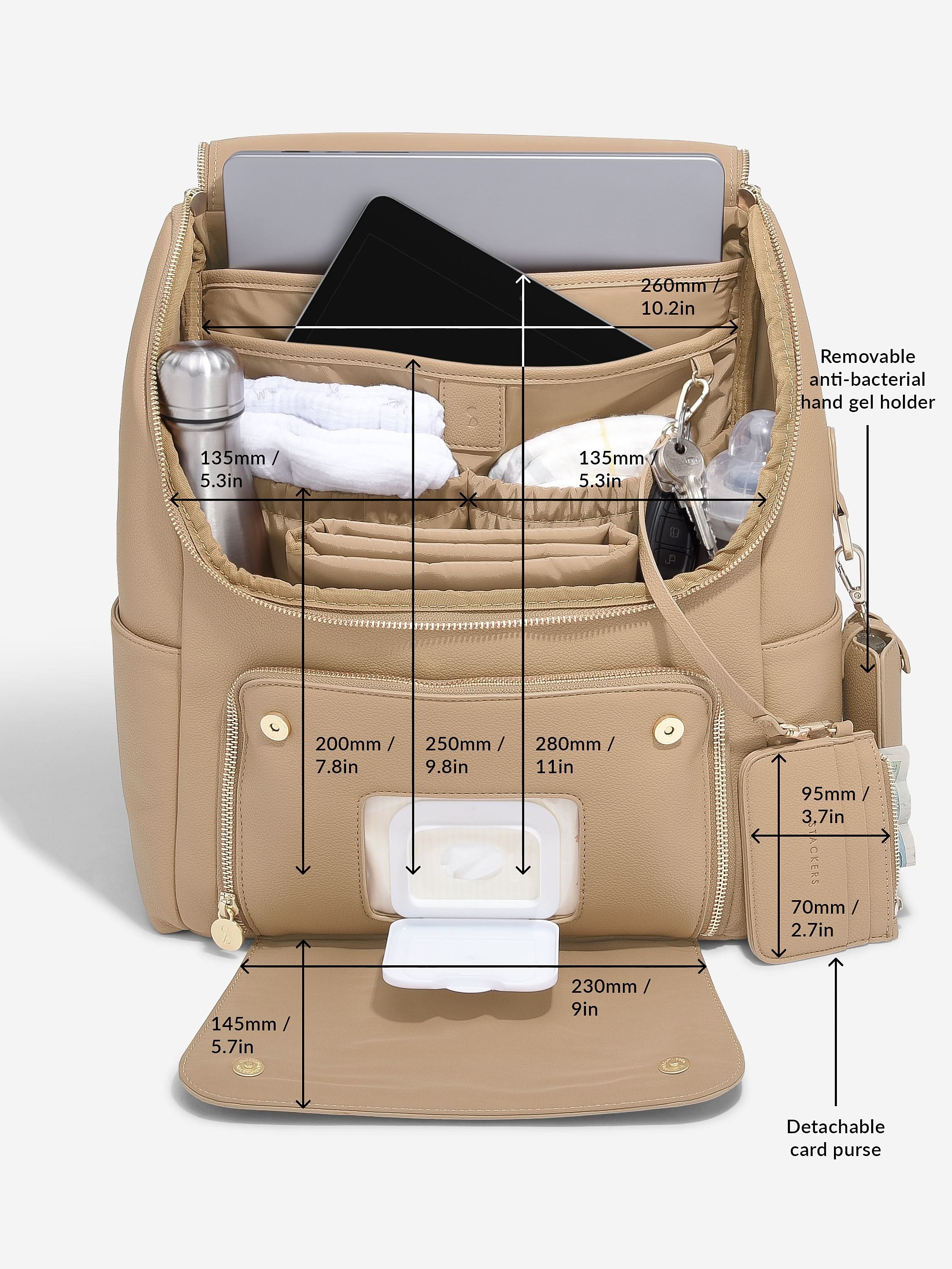 Stackers Luiertas Camel - Mystackers