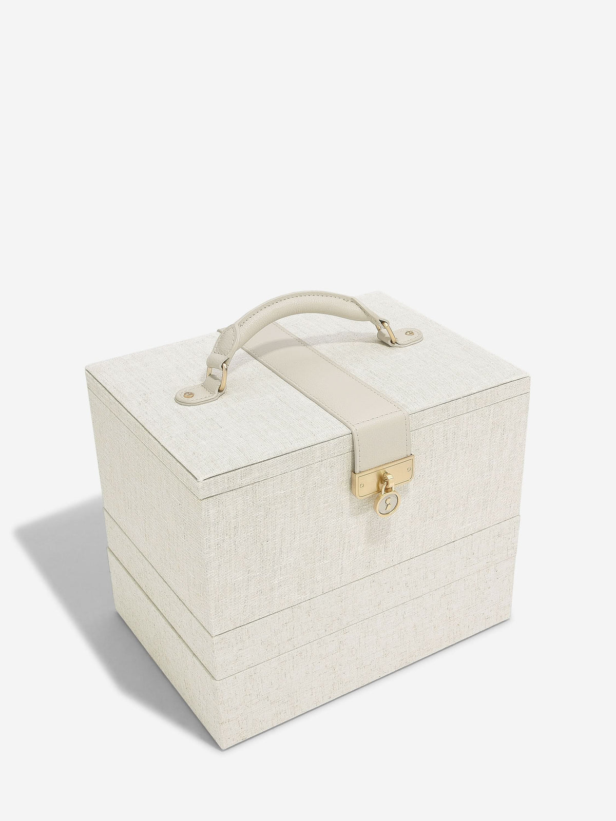 Stackers Luxe Klassieke Juwelendoos Havermout & Linnen - Mystackers