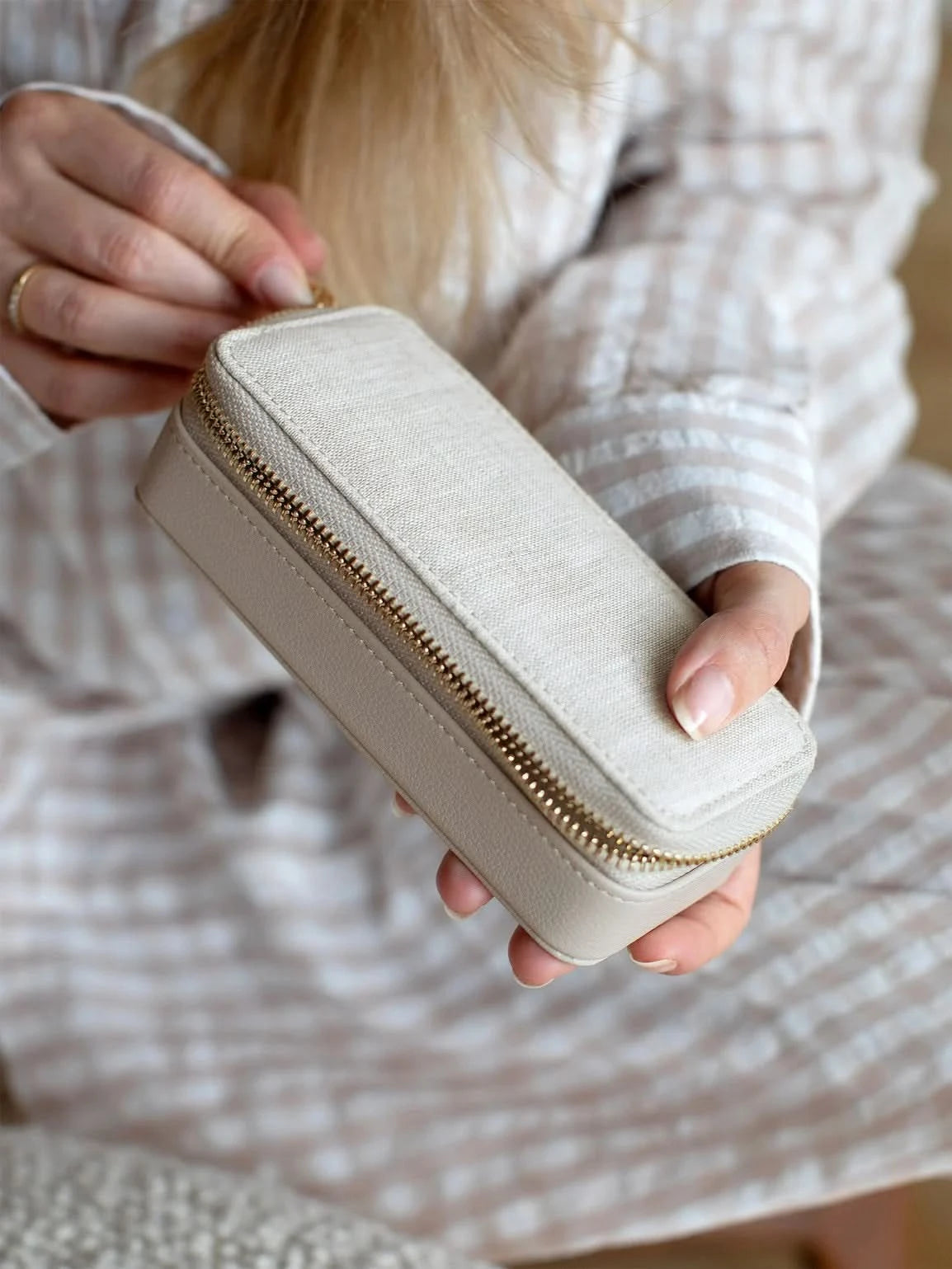 Stackers Medium Travel box Havermout & Linnen - Mystackers