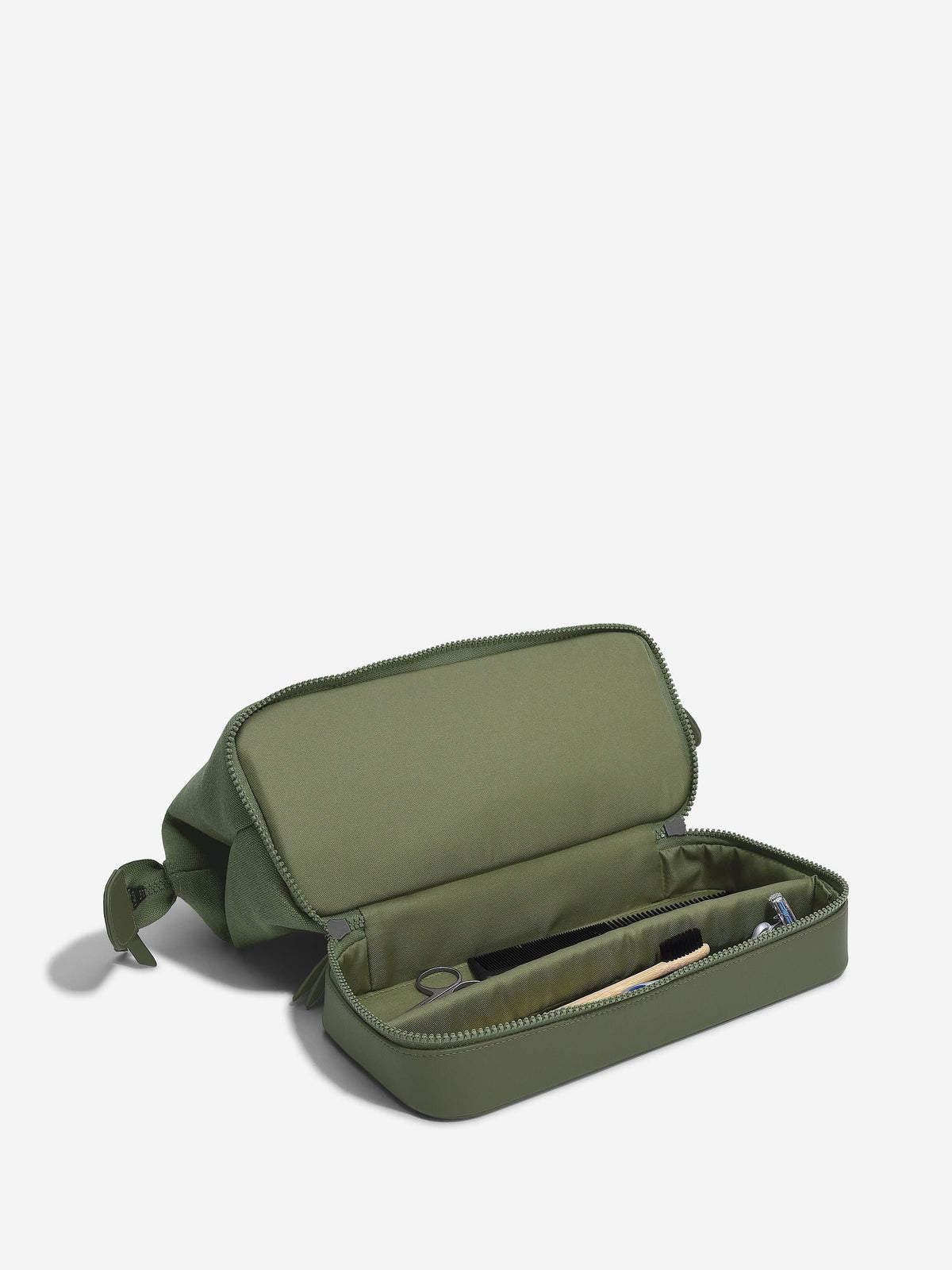 Stackers Toilettas Groen Canvas - Mystackers