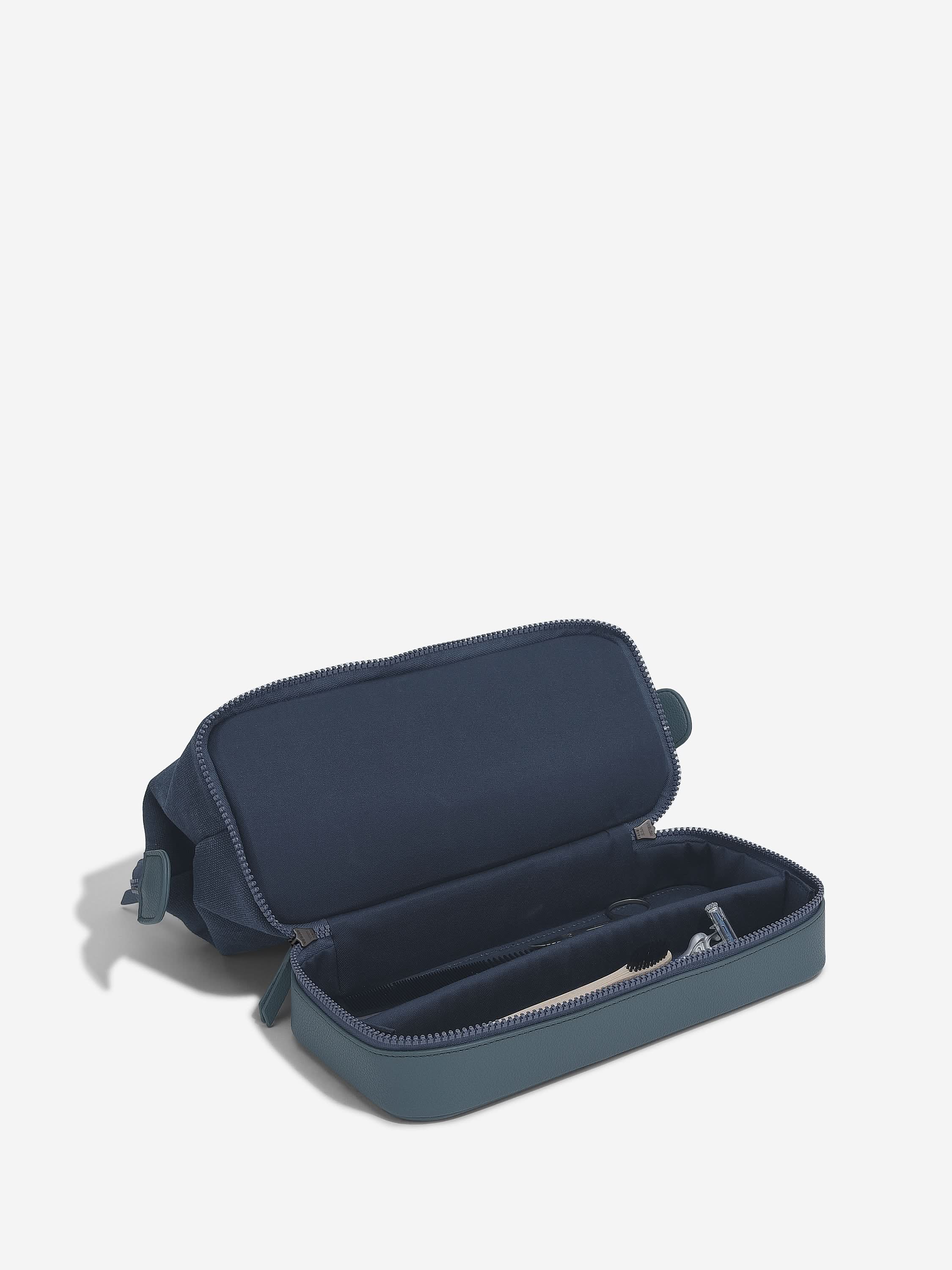 Stackers Toilettas Blauw Canvas - Mystackers