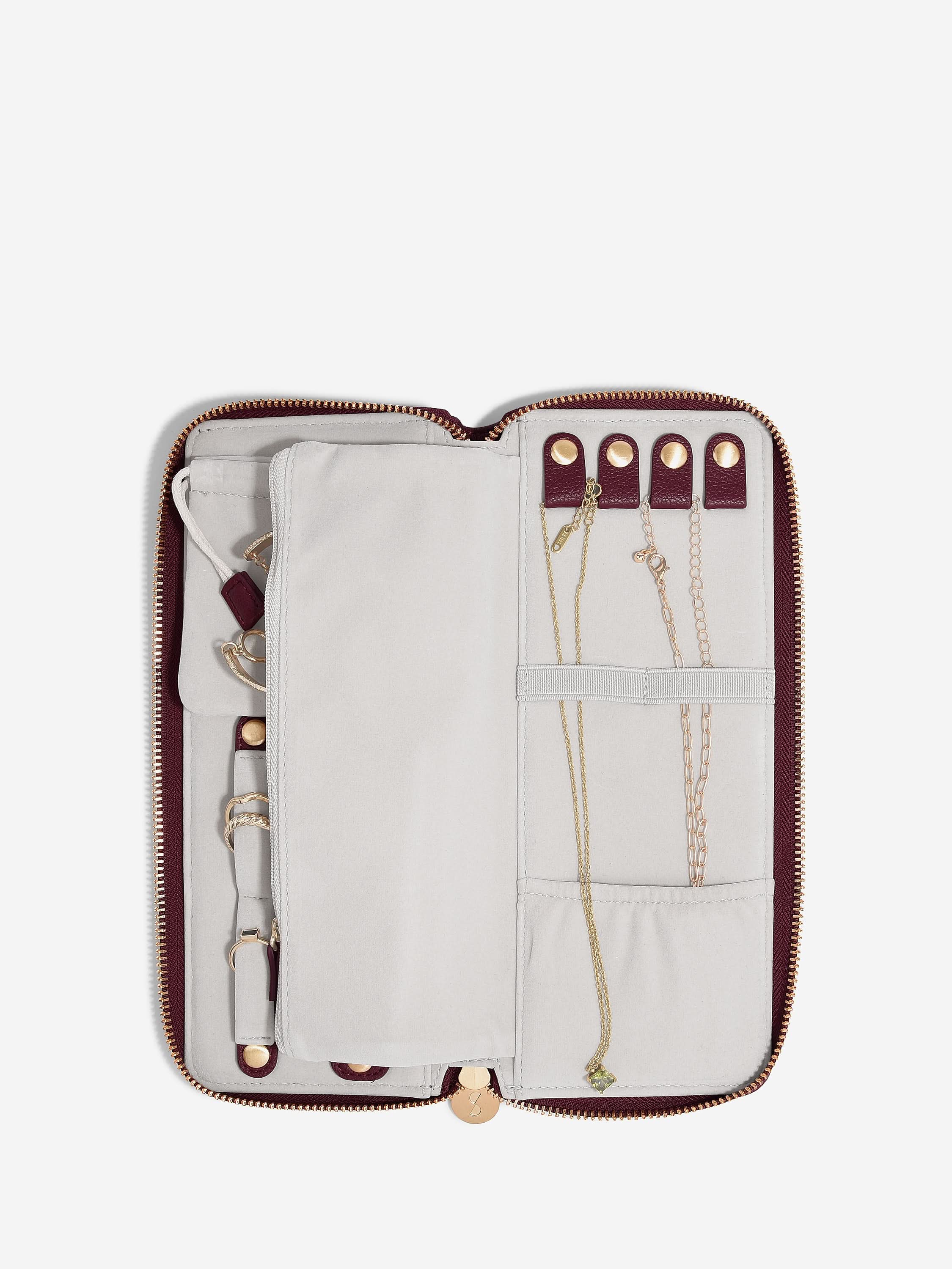 Stackers Jewellery Roll Bordeaux - Mystackers