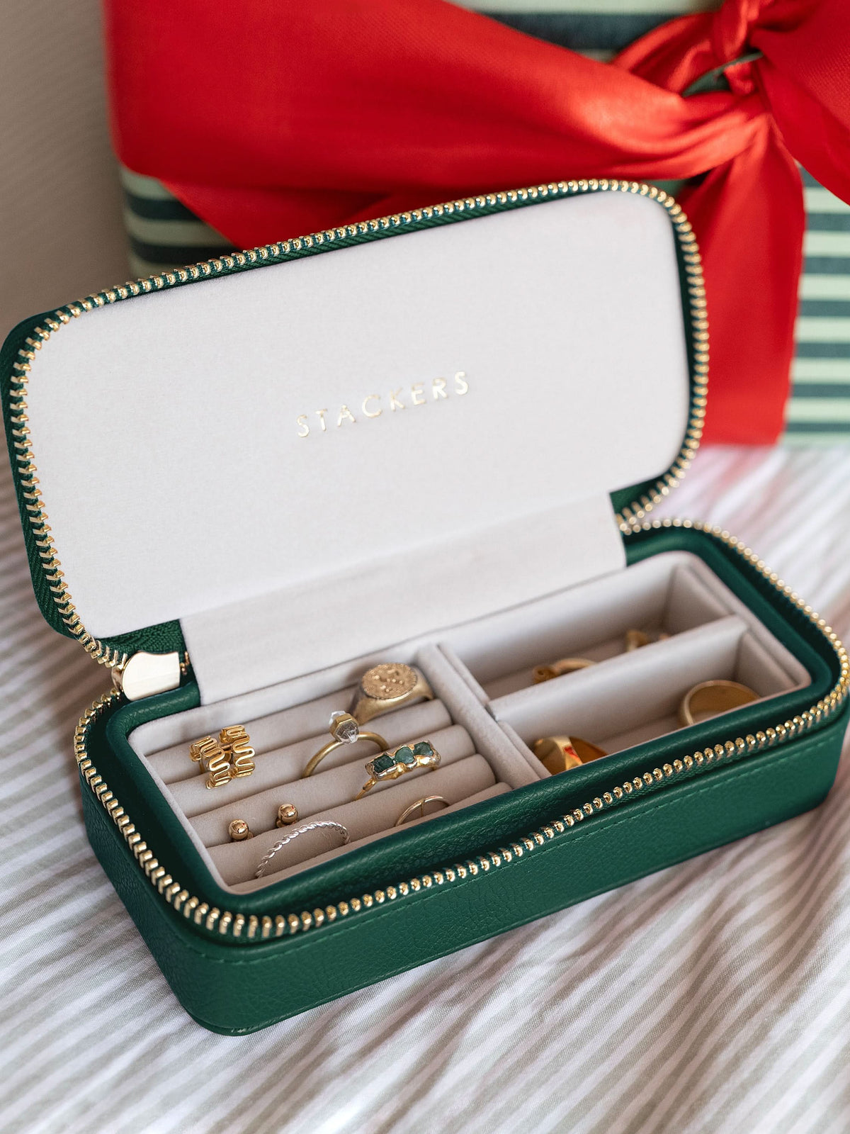 Stackers Medium Travel box Bosgroen - Mystackers