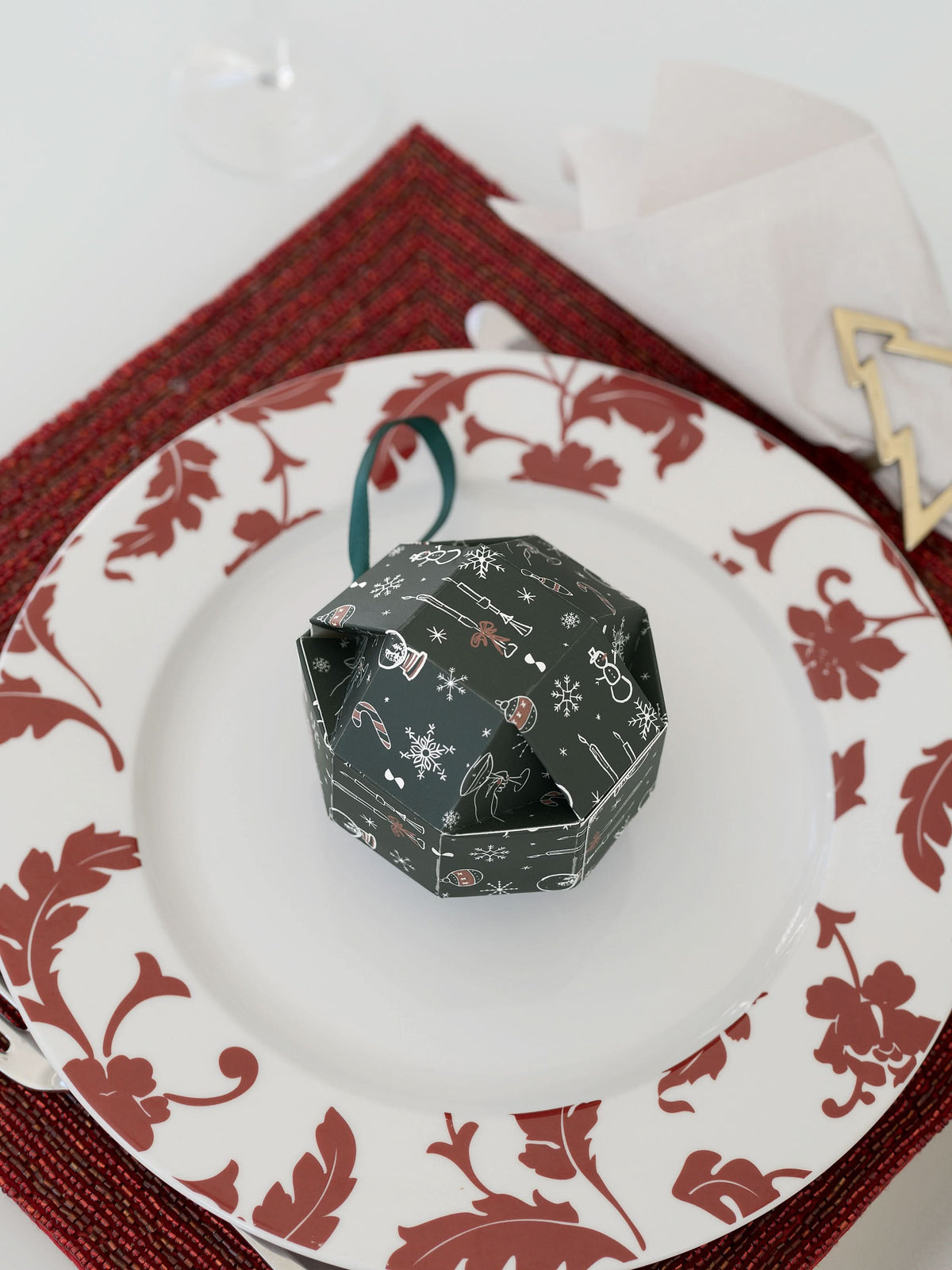 Stackers Juwelendoos Sleutelhanger in Decoratieve Kerstbal Roze - Mystackers