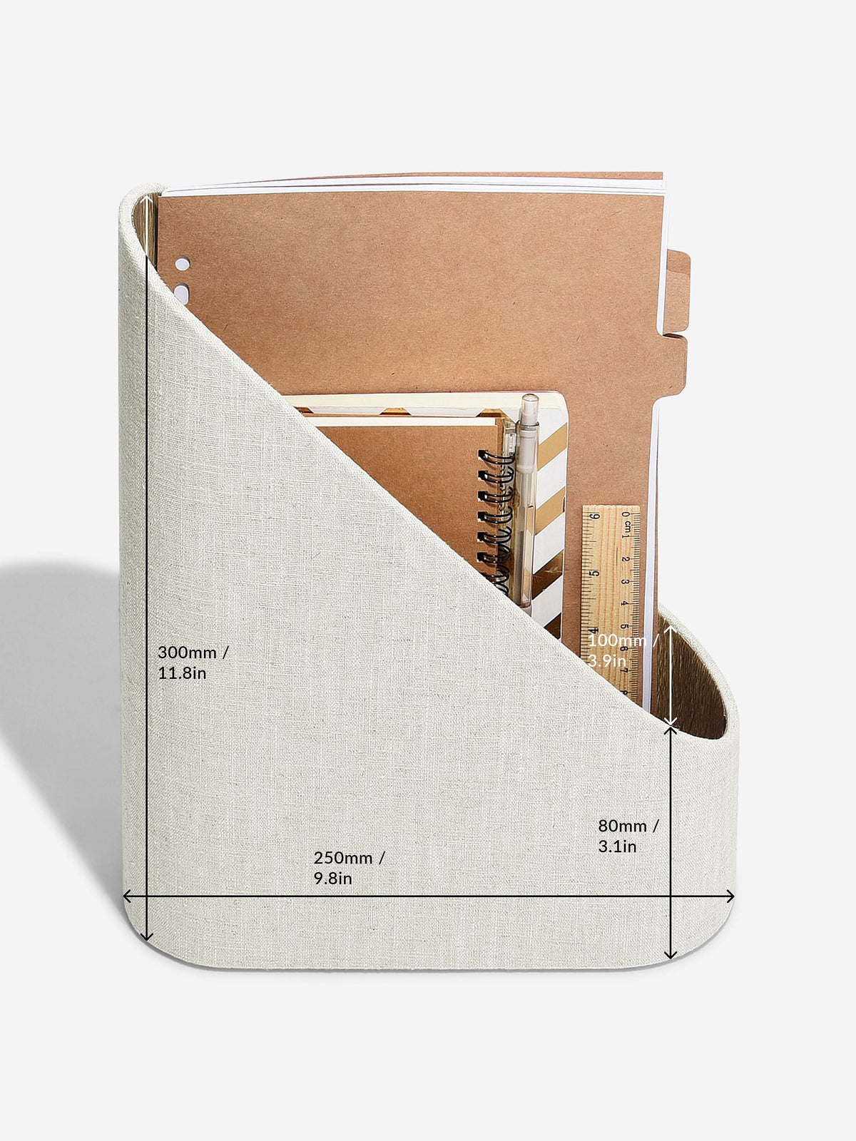 Stackers Magazinehouder Havermout & Linnen - Mystackers