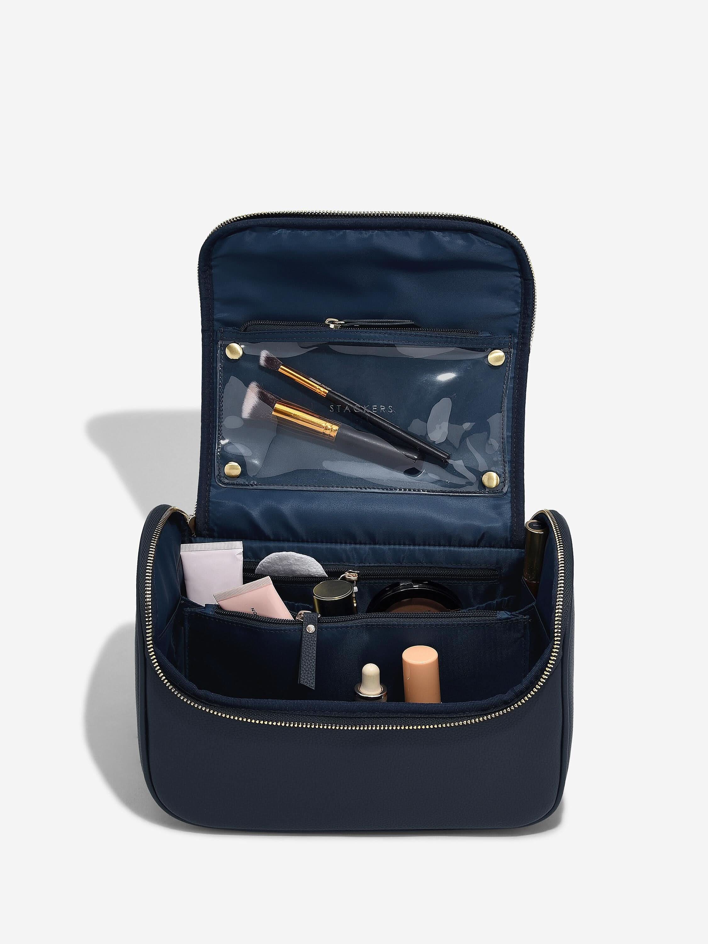 Stackers Grote Cosmeticacase Marineblauw - Mystackers