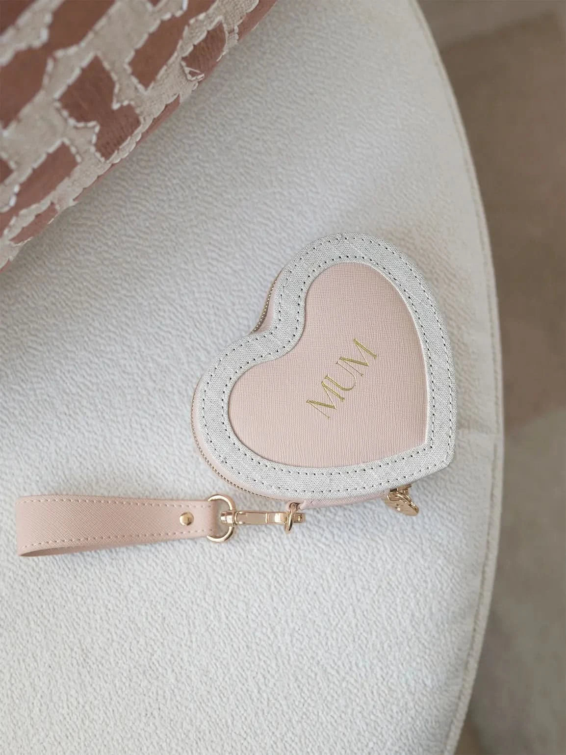 Stackers Mum Heart Travel Jewellery Box Roze - Mystackers