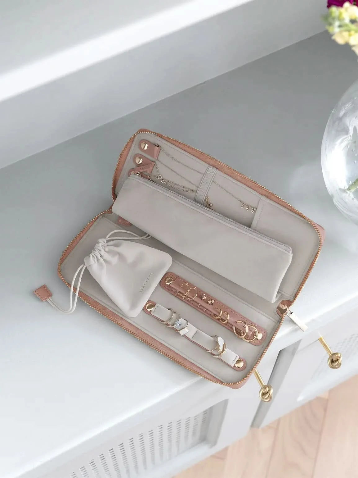 Stackers Jewellery Roll Koperroze Gelakt - Mystackers