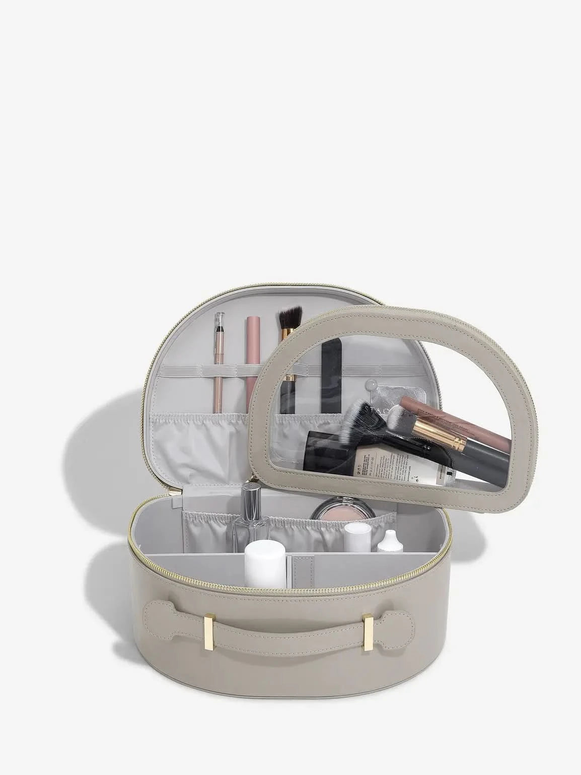 Stackers Beautycase Leemgrijs Gelakt - Mystackers