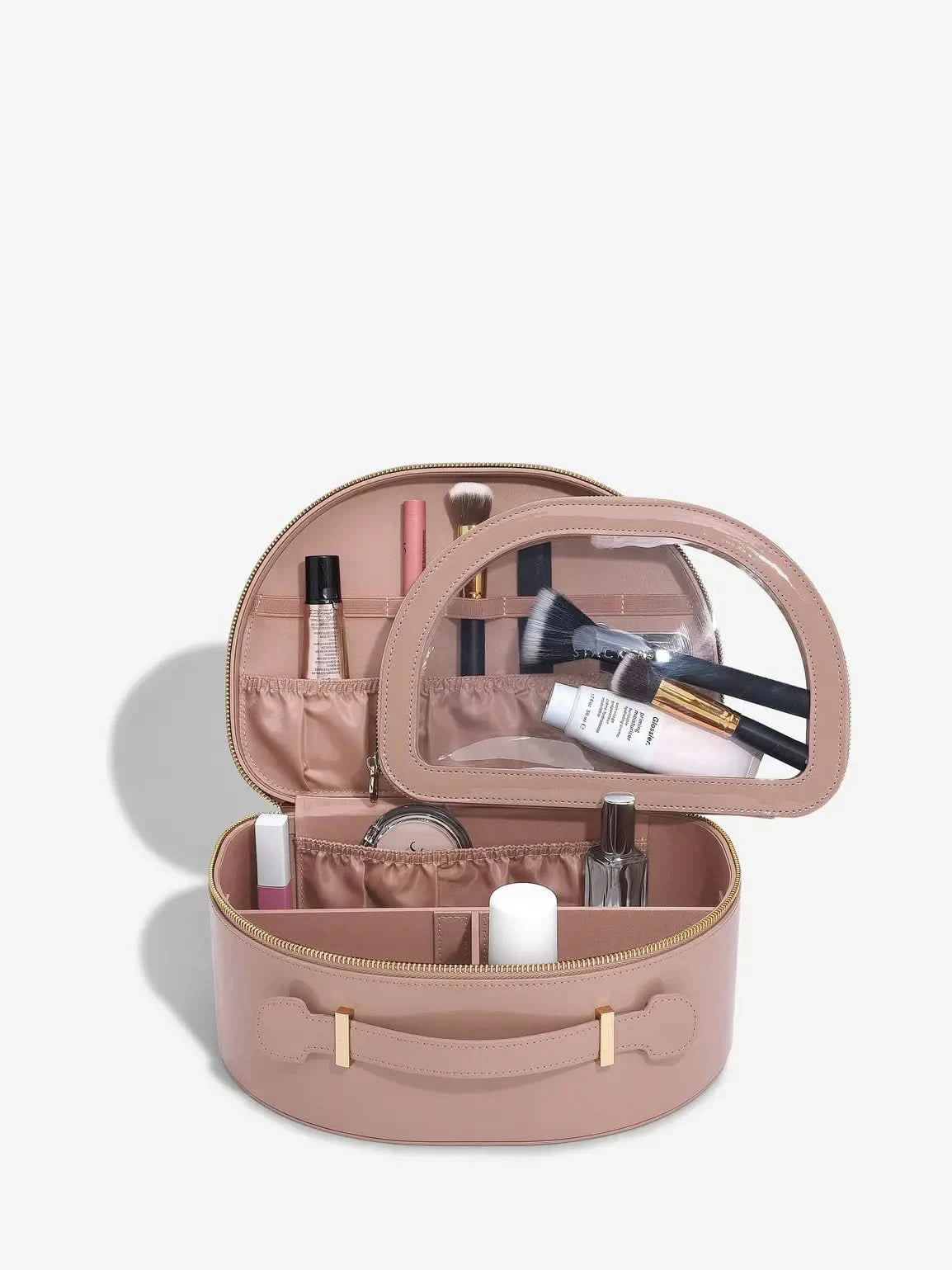 Stackers Beautycase Koperroze Gelakt - Mystackers