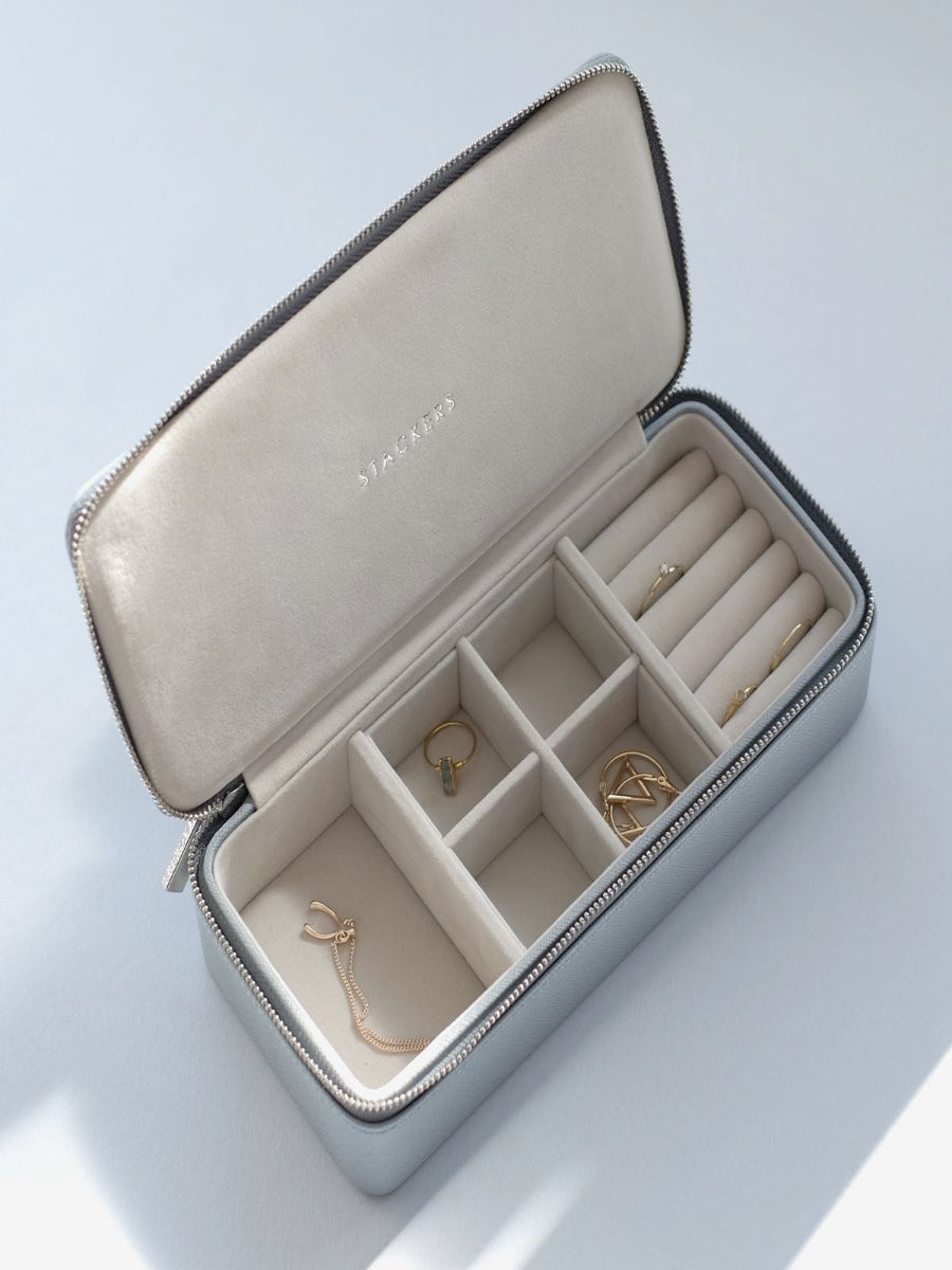 Stackers Large Travel Box Blauw - Mystackers