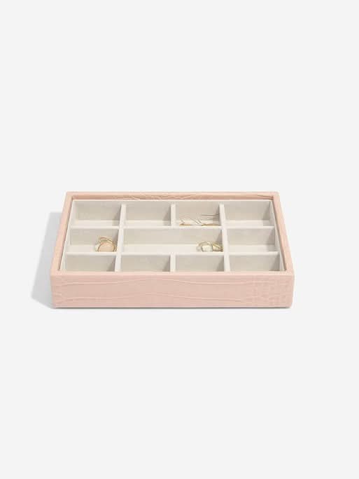Stackers Mini Sieradenlaag Roze Croco - Mystackers
